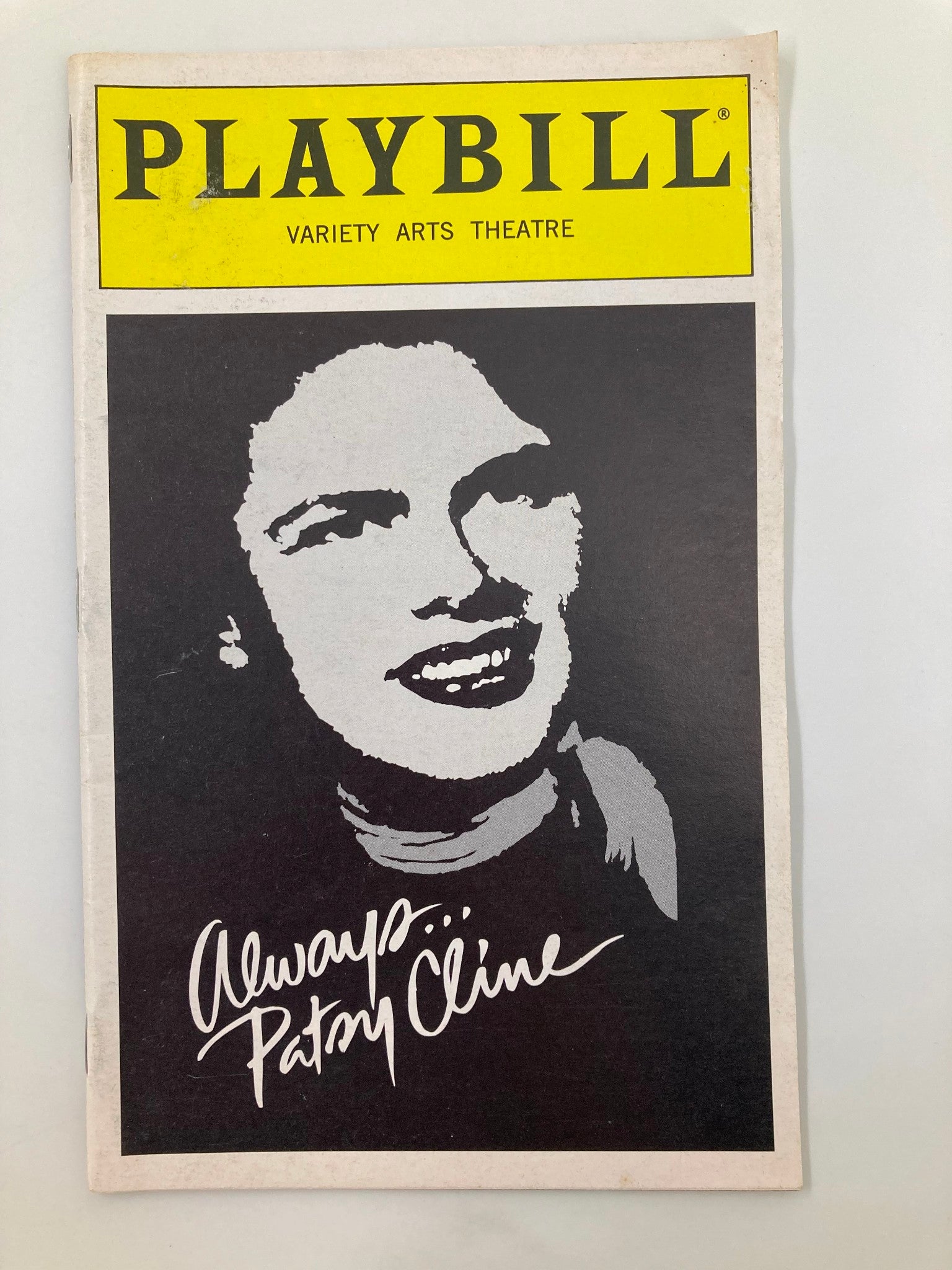 1997 Playbill Variety Arts Theatre Always Patsy Cline Tori Lynn Palazola