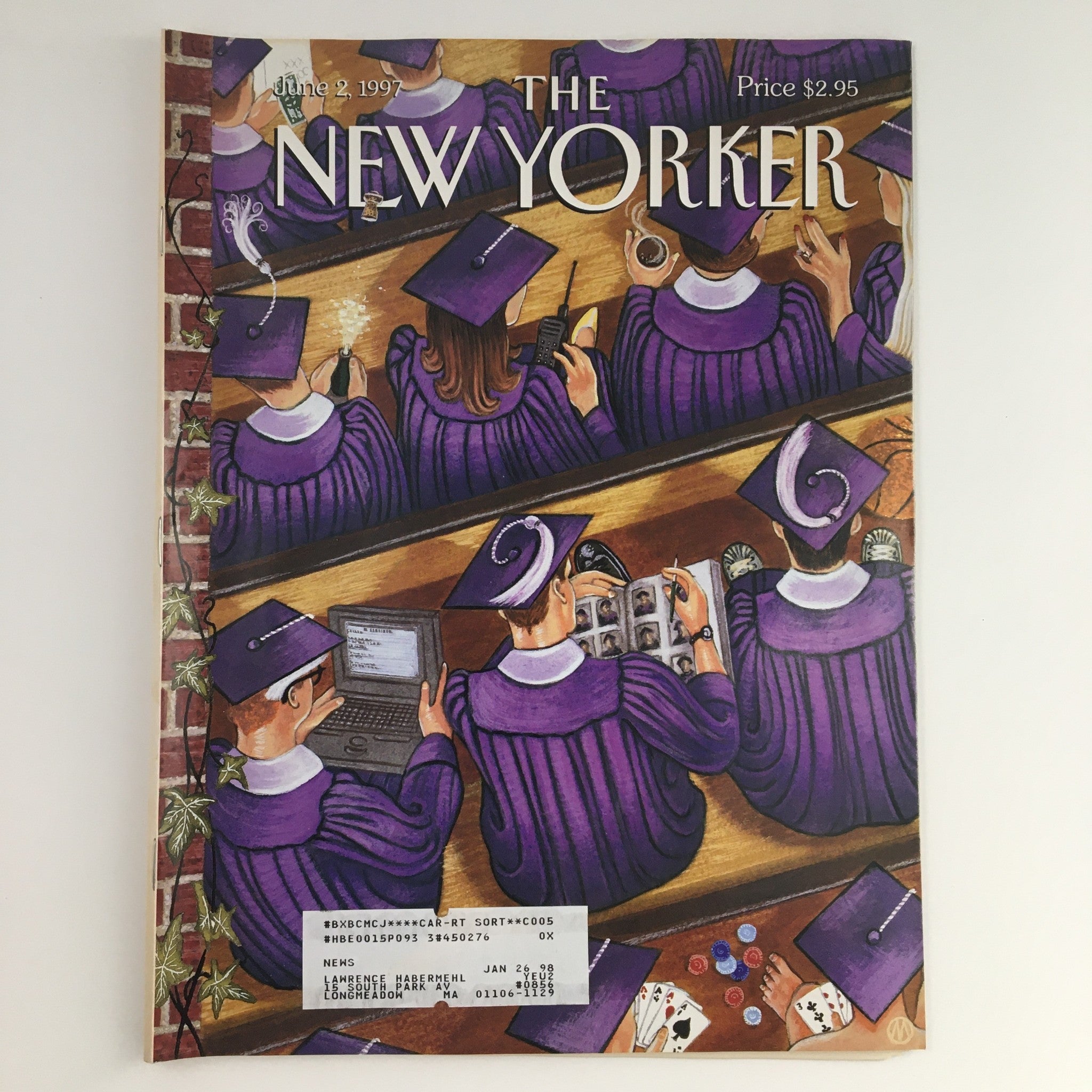 The New Yorker June 2 1997 Full Magazine Theme Cover art by M. Scott Miller