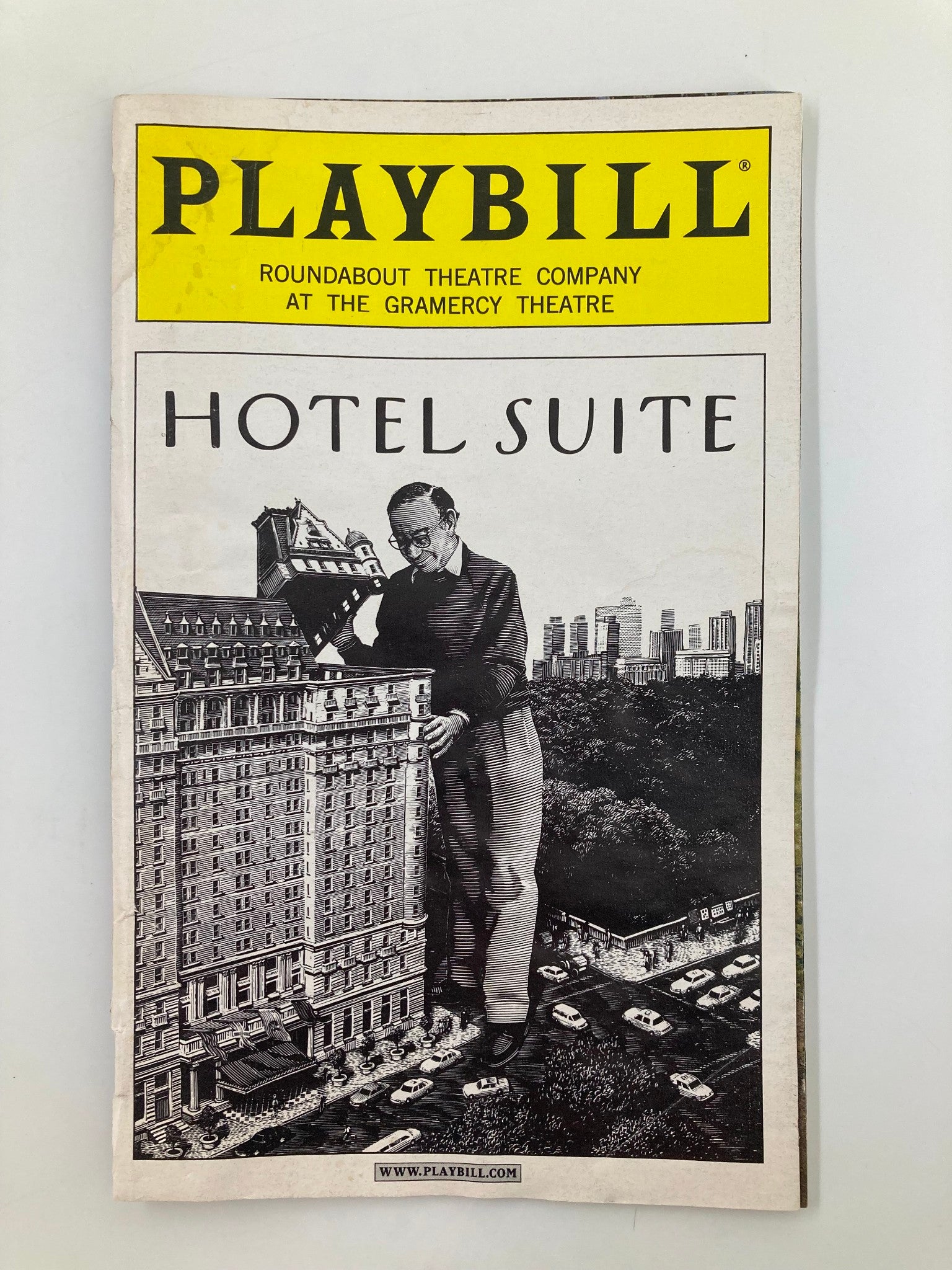 2000 Playbill Gramercy Theatre Hotel Suite Charlie McWade, Amanda Serkasevich