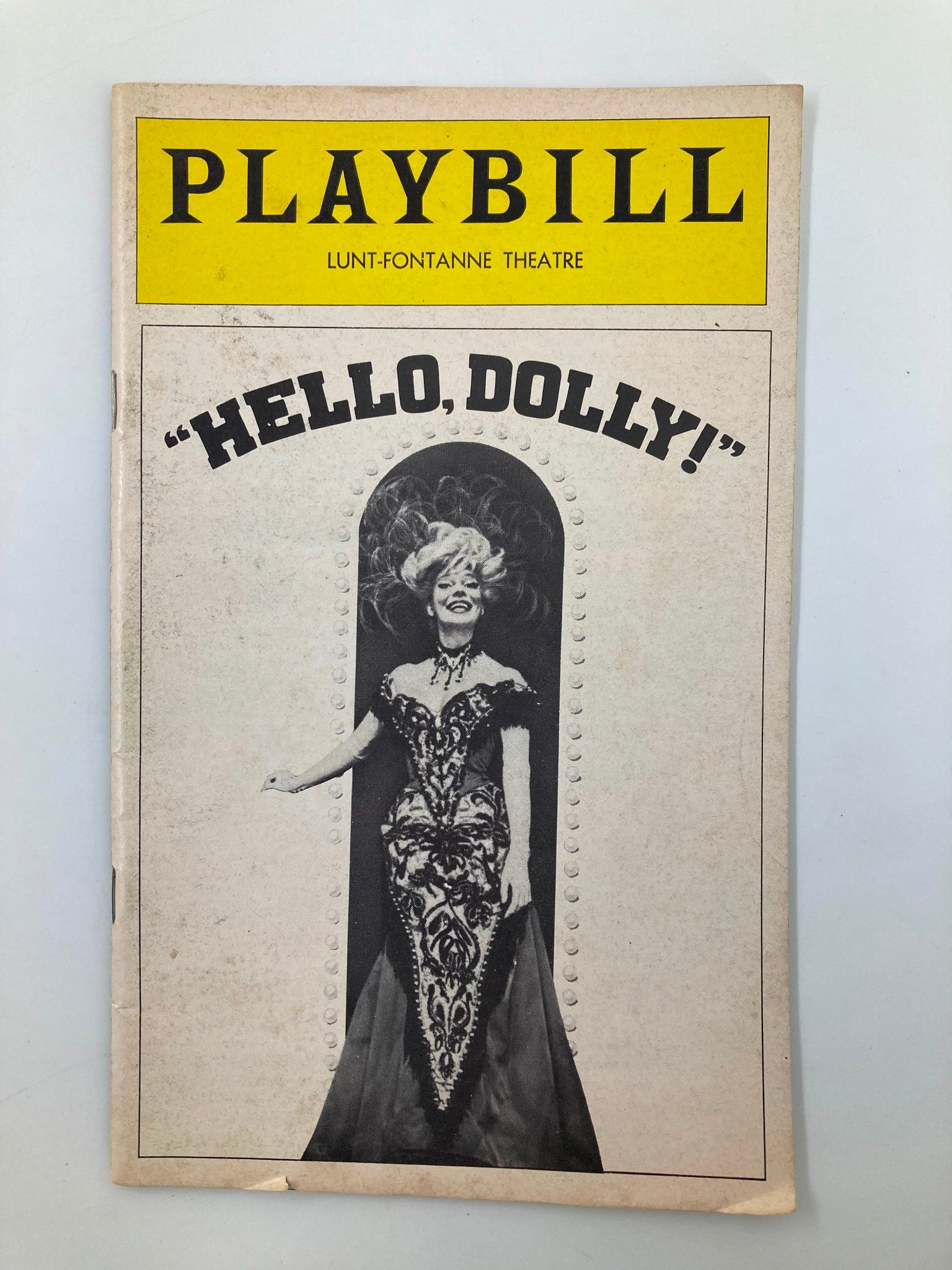 1978 Playbill Lunt-Fontanne Theatre Hello Dolly Carol Channing, Eddie Bracken