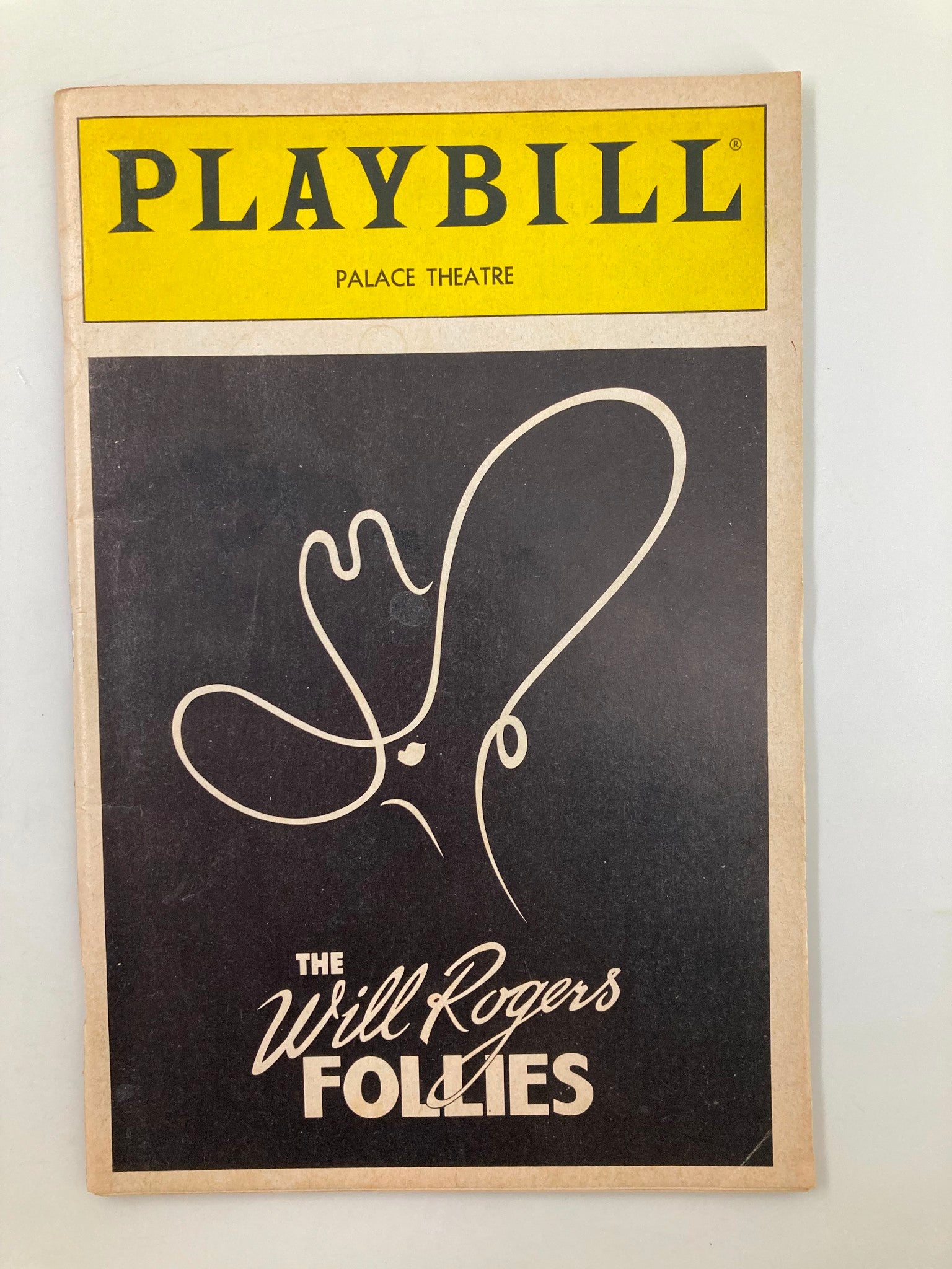 1991 Playbill The Palace Theatre The Will Rogers Follies Keith Carradine