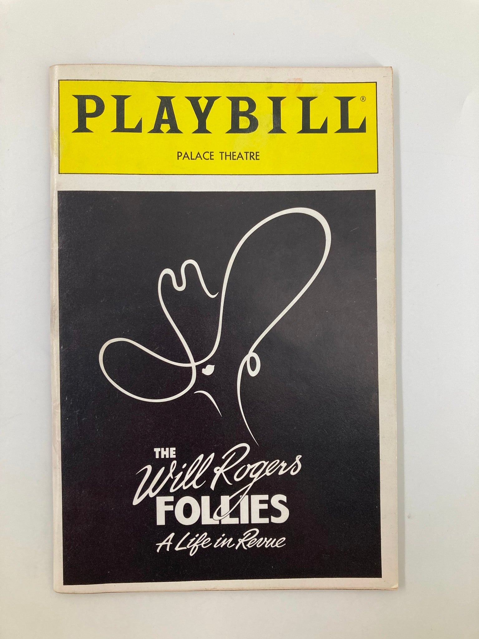 1992 Playbill The Palace Theatre Keith Carradine in The Will Rogers Follie