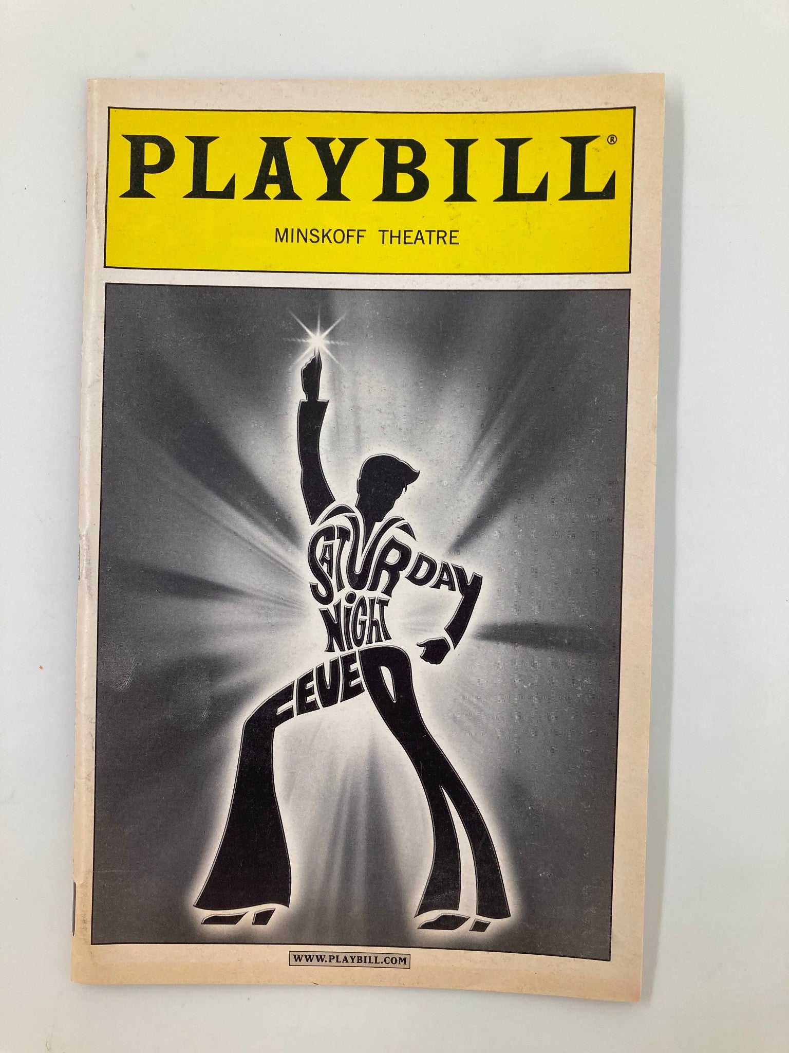 2000 Playbill Minskoff Theatre Saturday Night Fever Bryan Batt, Richard H. Blake