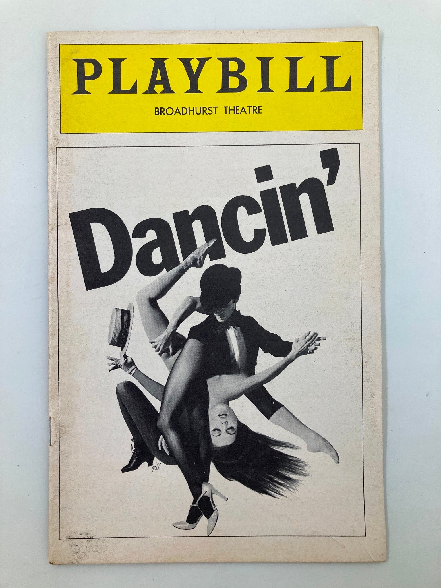 1978 Playbill Broadhurst Theatre Dancin' Musical Gail Benedict, Sandahl Bergman