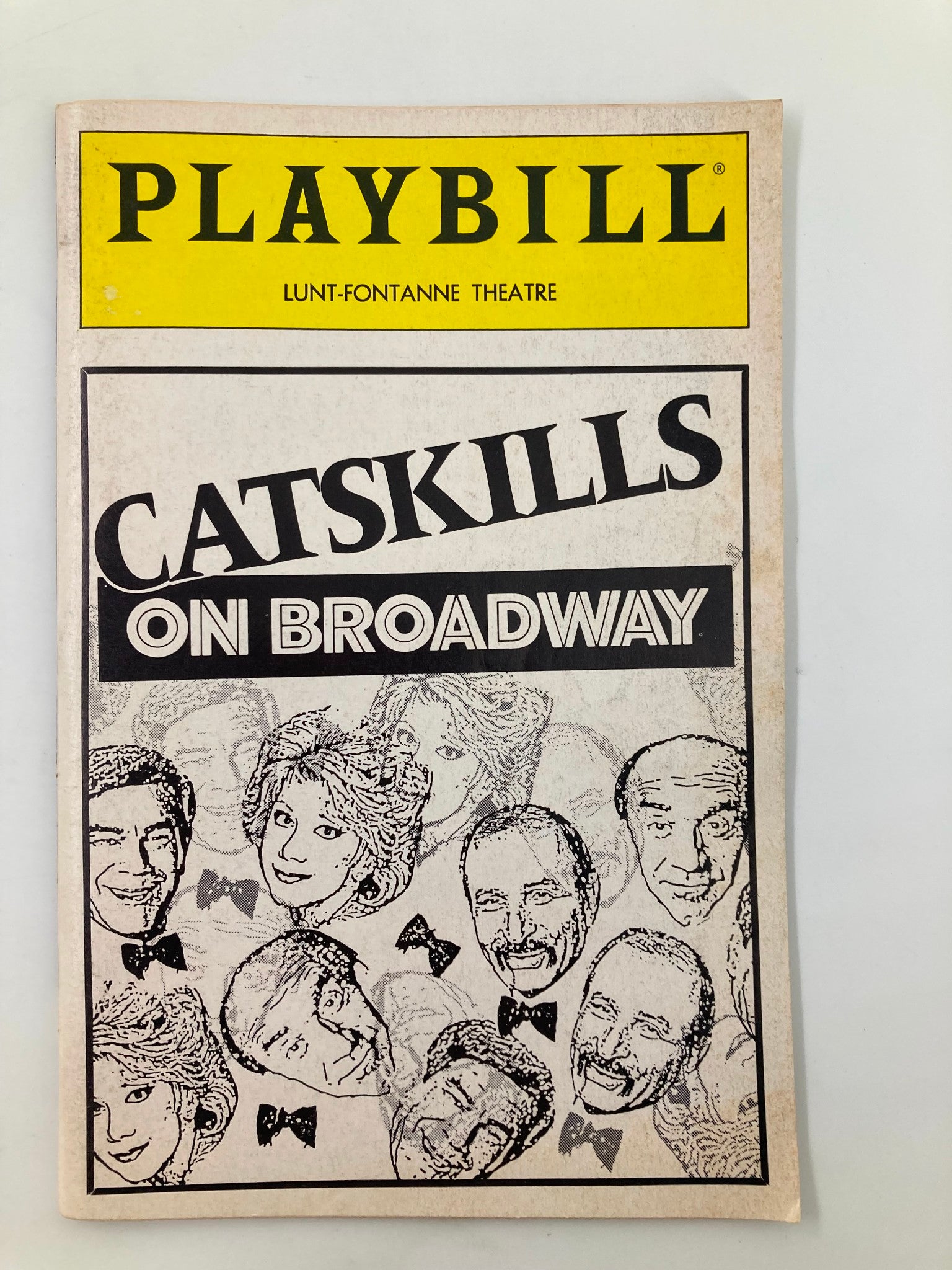 1992 Playbill Lunt-Fontanne Theatre Catskills on Broadway Marilyn Michaels