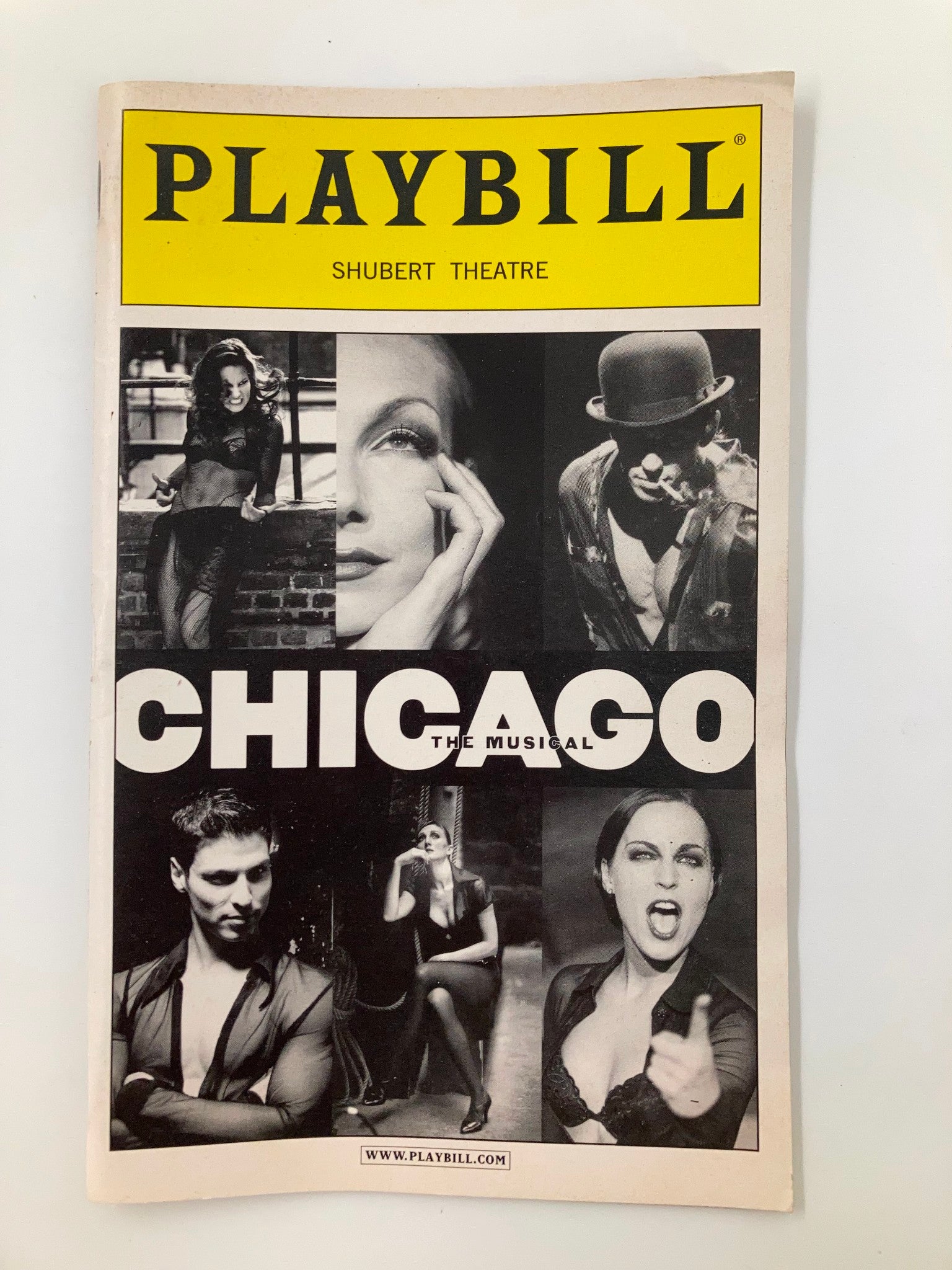 2002 Playbill Sam S. Shubert Theatre Alex Korey, George Hamilton in Chicago VG