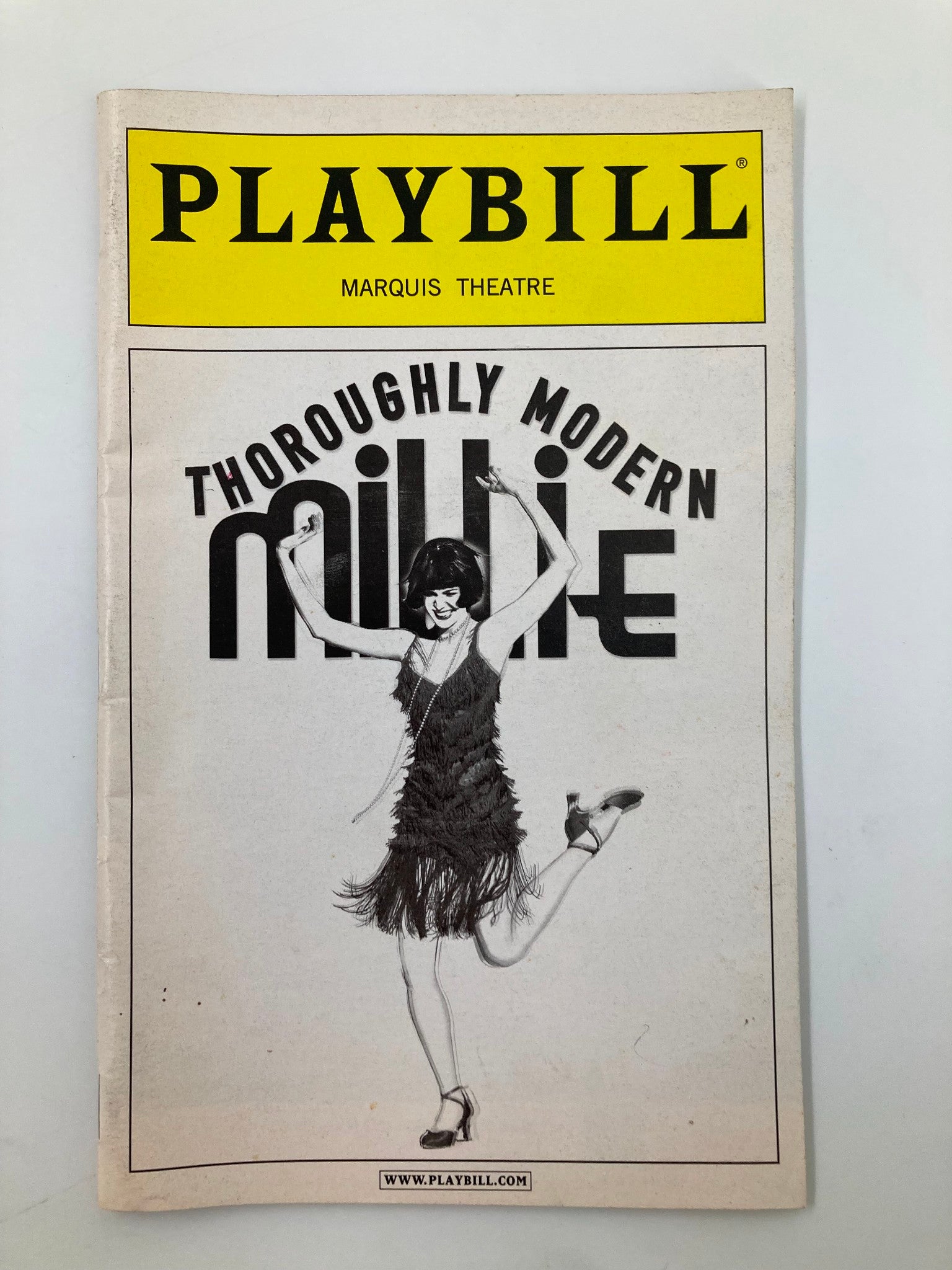 2002 Playbill Marquis Theatre Thoroughly Modern Millie Sheryl Lee Ralph VG