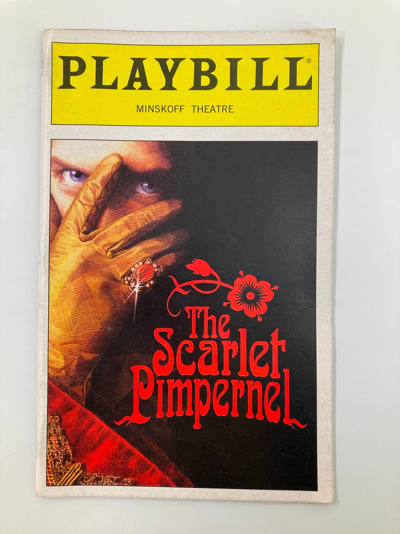 1998 Playbill Minskoff Theatre Christine Andreas in The Scarlet Pimpernel VG