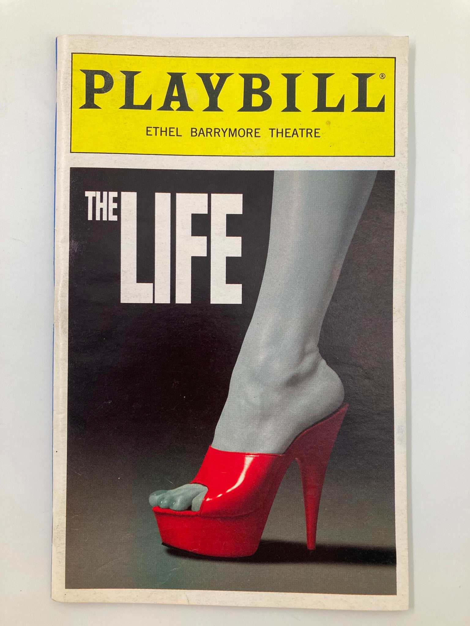 1997 Playbill Ethel Barrymore Theatre The Life The New Musical Pamela Isaacs VG