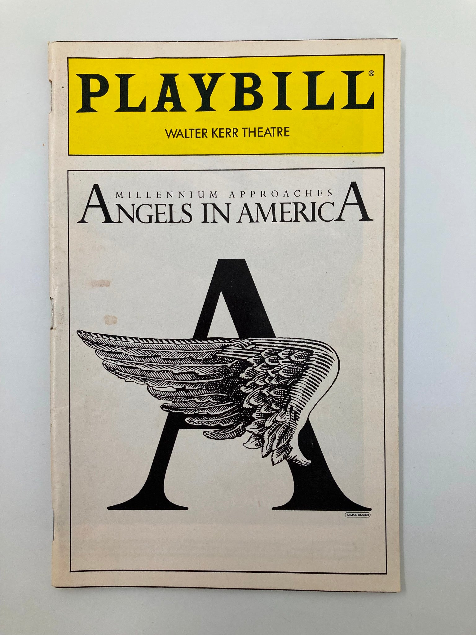 1994 Playbill Walter Kerr Theatre Angels in America F. Murray Abraham