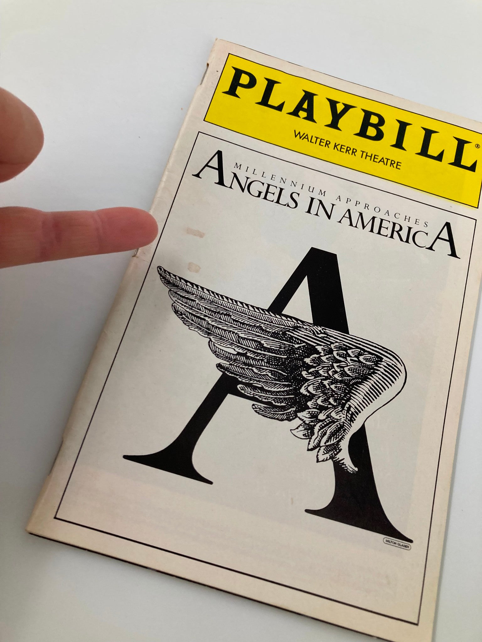 1994 Playbill Walter Kerr Theatre Angels in America F. Murray Abraham