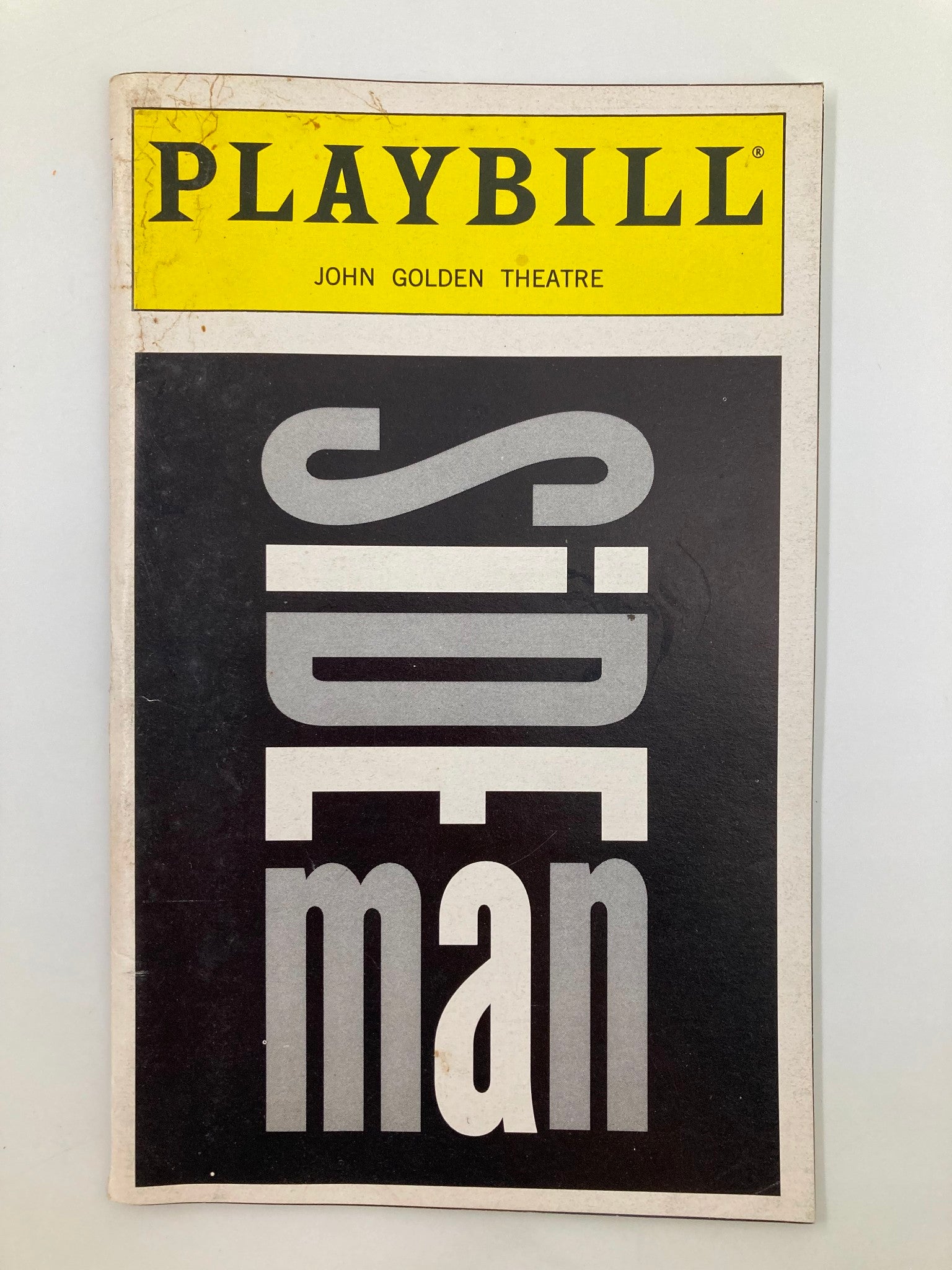 1999 Playbill Golden Theatre Side Man Edie Falco, Frank Wood, Scott Wolf