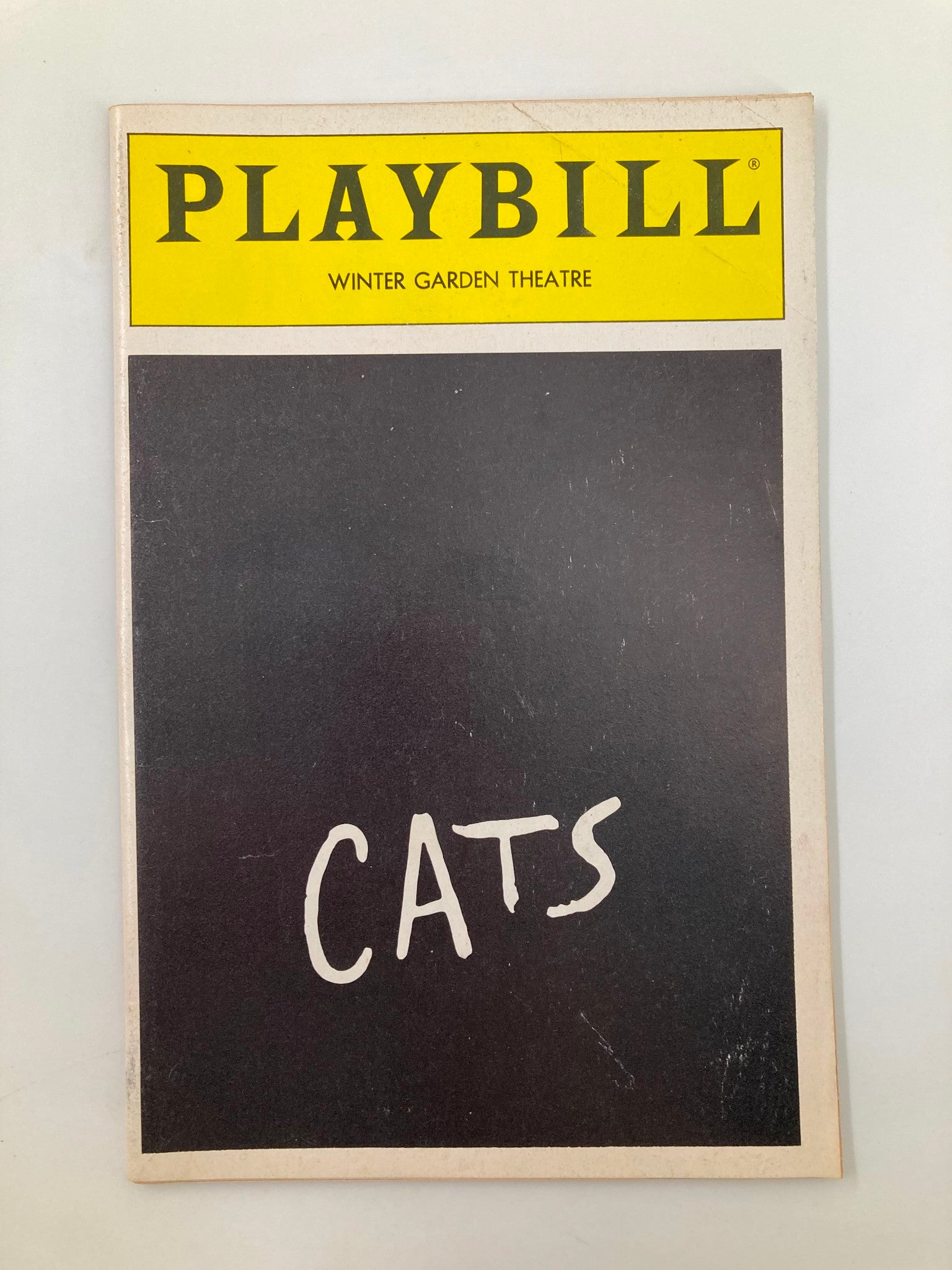 1992 Playbill Winter Garden Cats Brian Andrews Johnny Anzalone Michelle Artigas