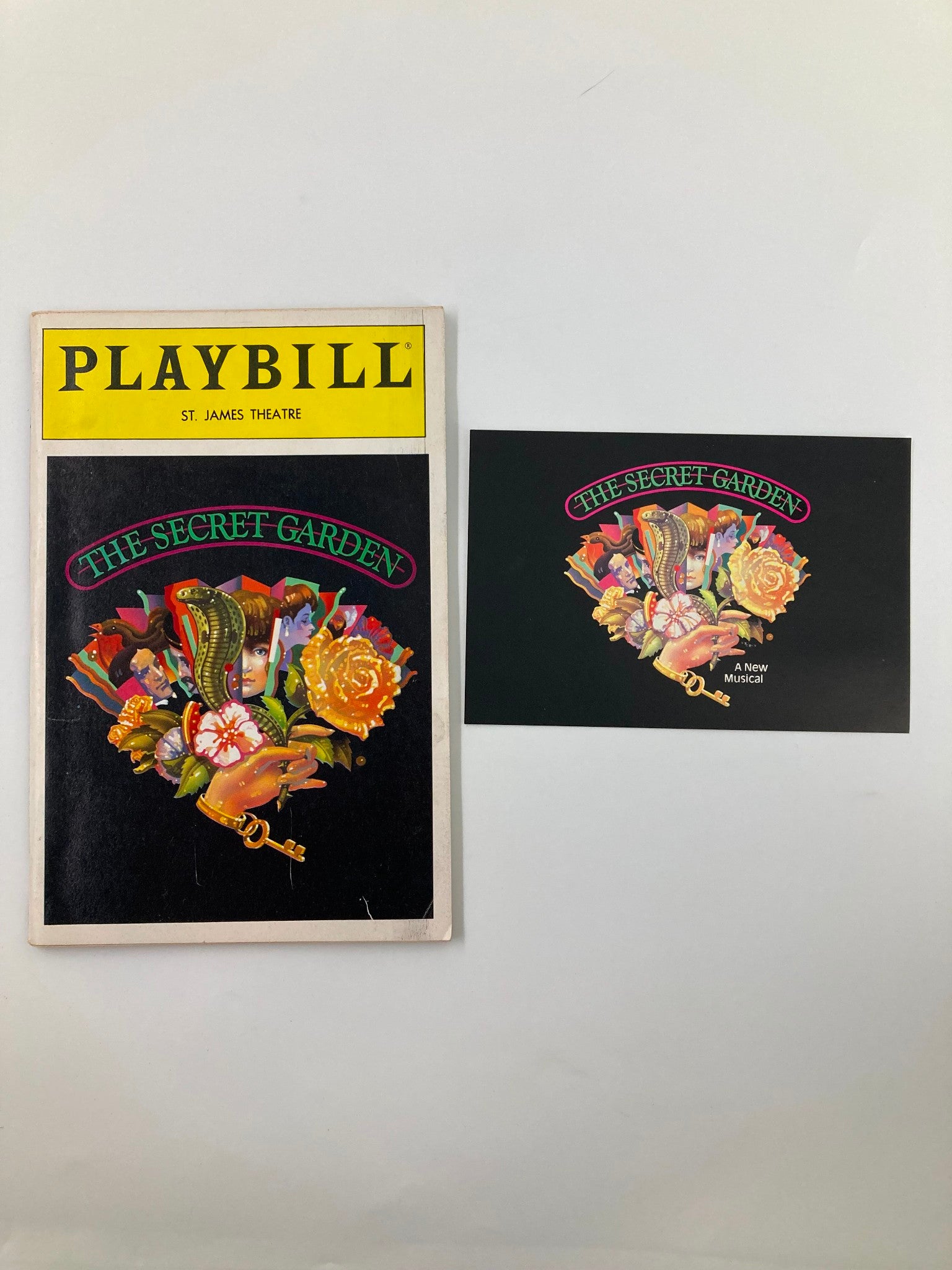 1991 Playbill St. James Theatre The Secret Garden Daisy Egan, Alison Fraser