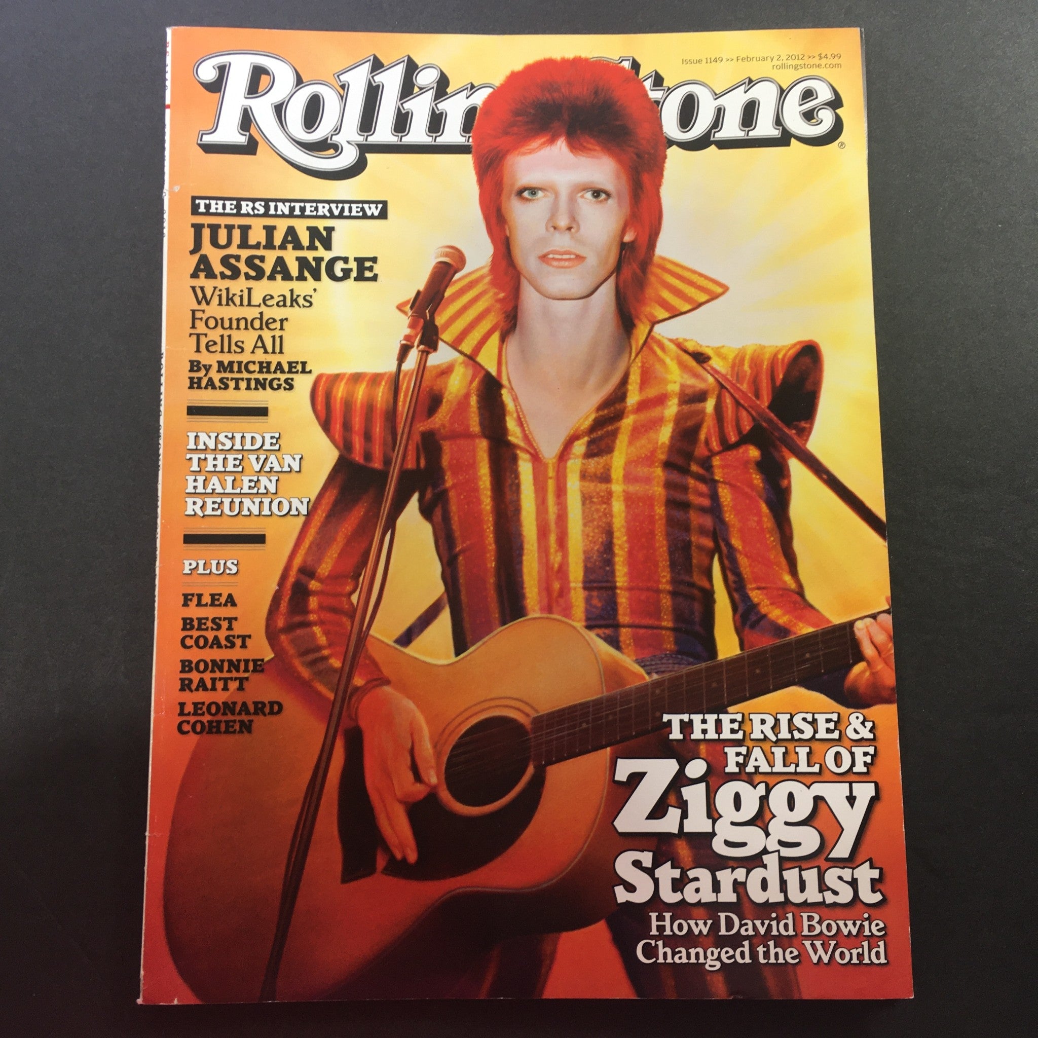 Rolling Stone Magazine Issue 1149 February 2 2012 - David Bowie / Bonnie Raitt