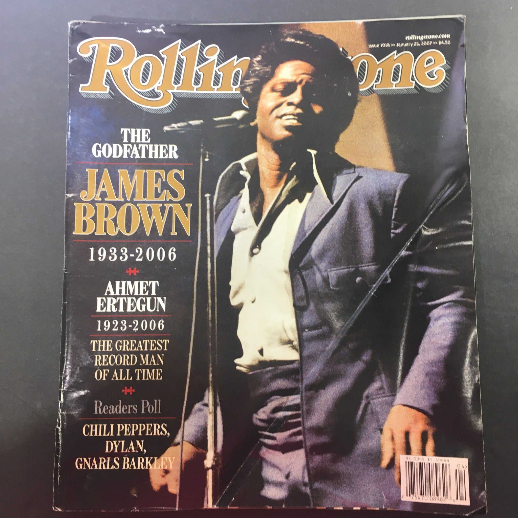 Rolling Stone Magazine Issue 1018 January 25 2007 - James Brown 1933-2006