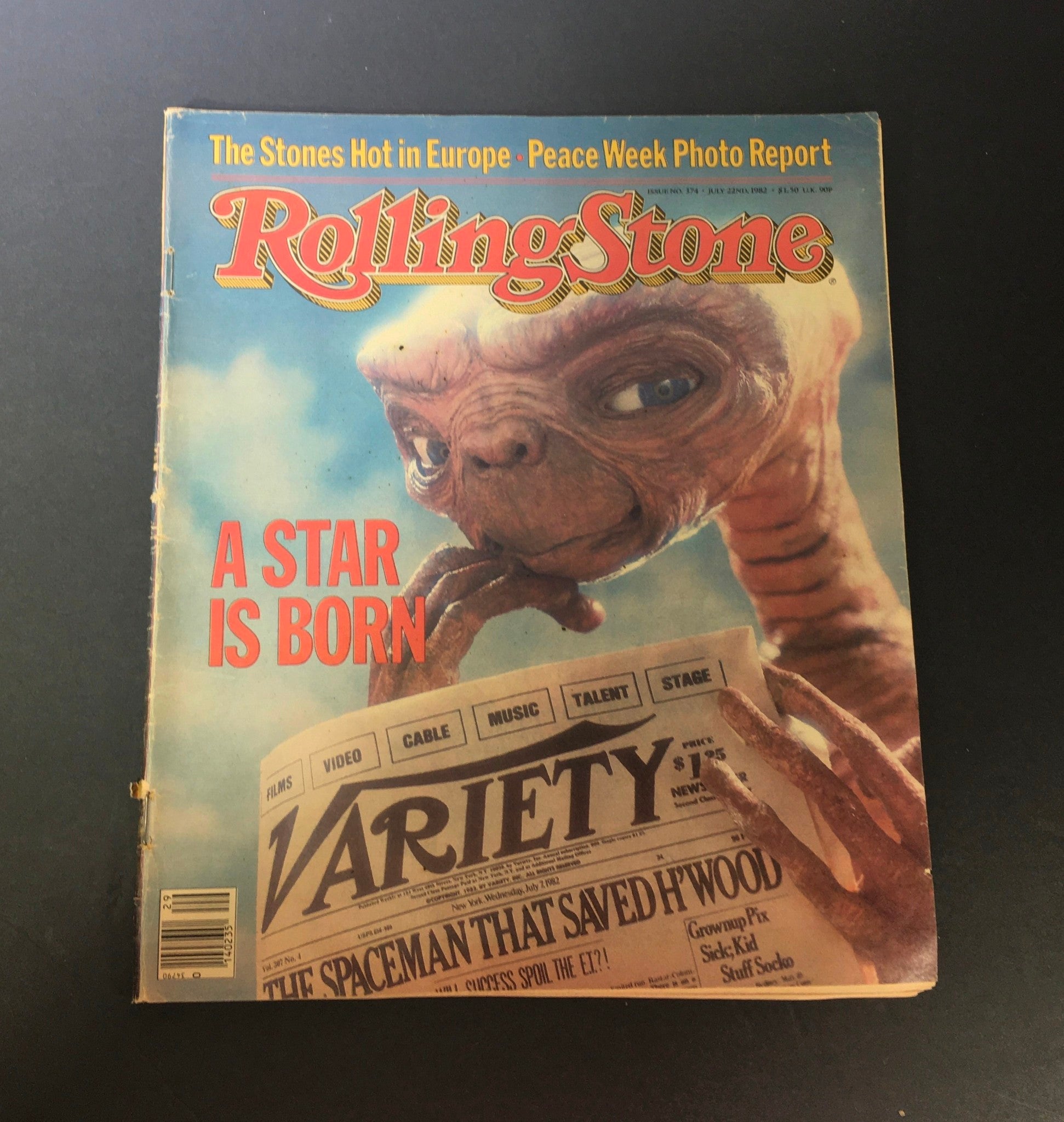 VTG Rolling Stone Magazine July 22 1982 - E.T. A Star is Born / Newsstand