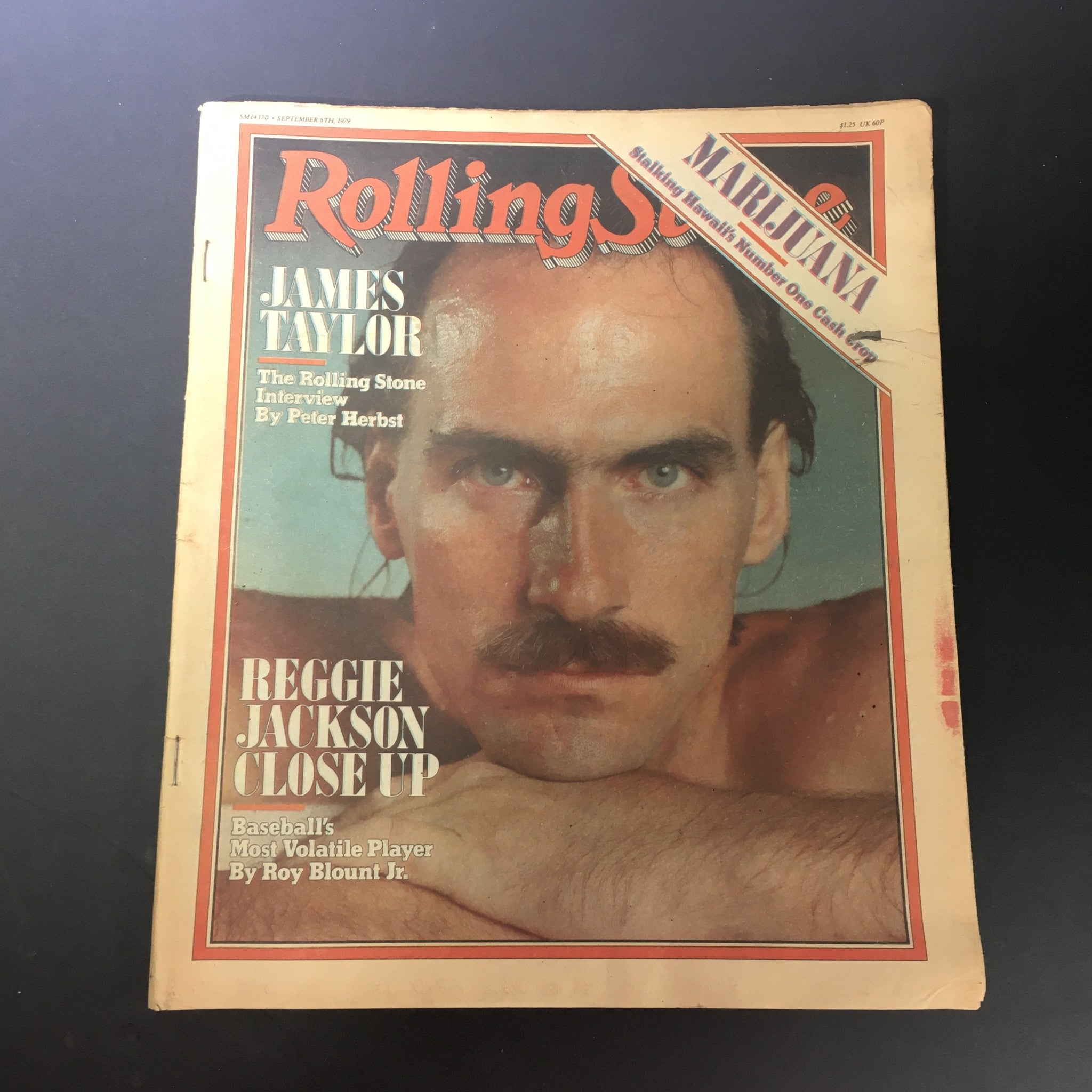 VTG Rolling Stone Magazine September 6 1979 - James Taylor / Reggie Jackson