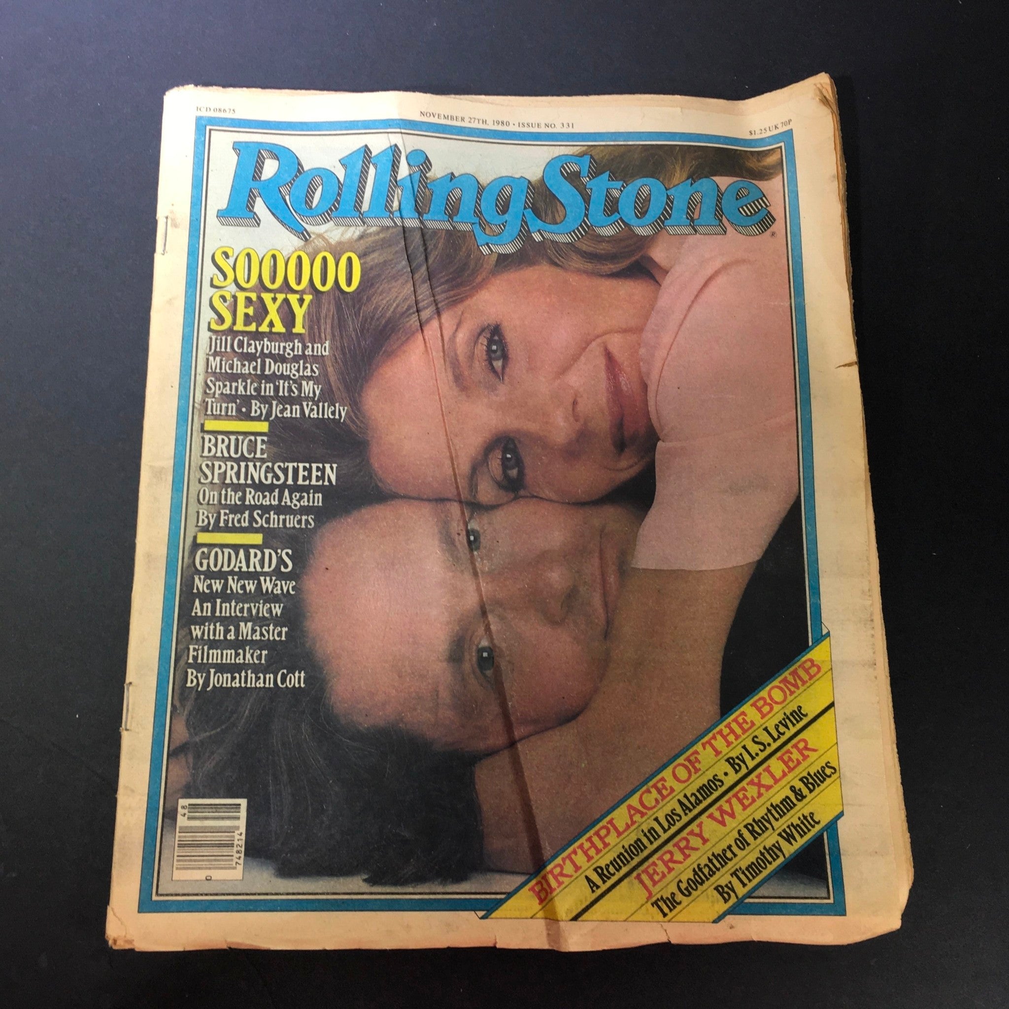 VTG Rolling Stone Magazine November 27 1980 - Jill Clayburgh / Michael Douglas