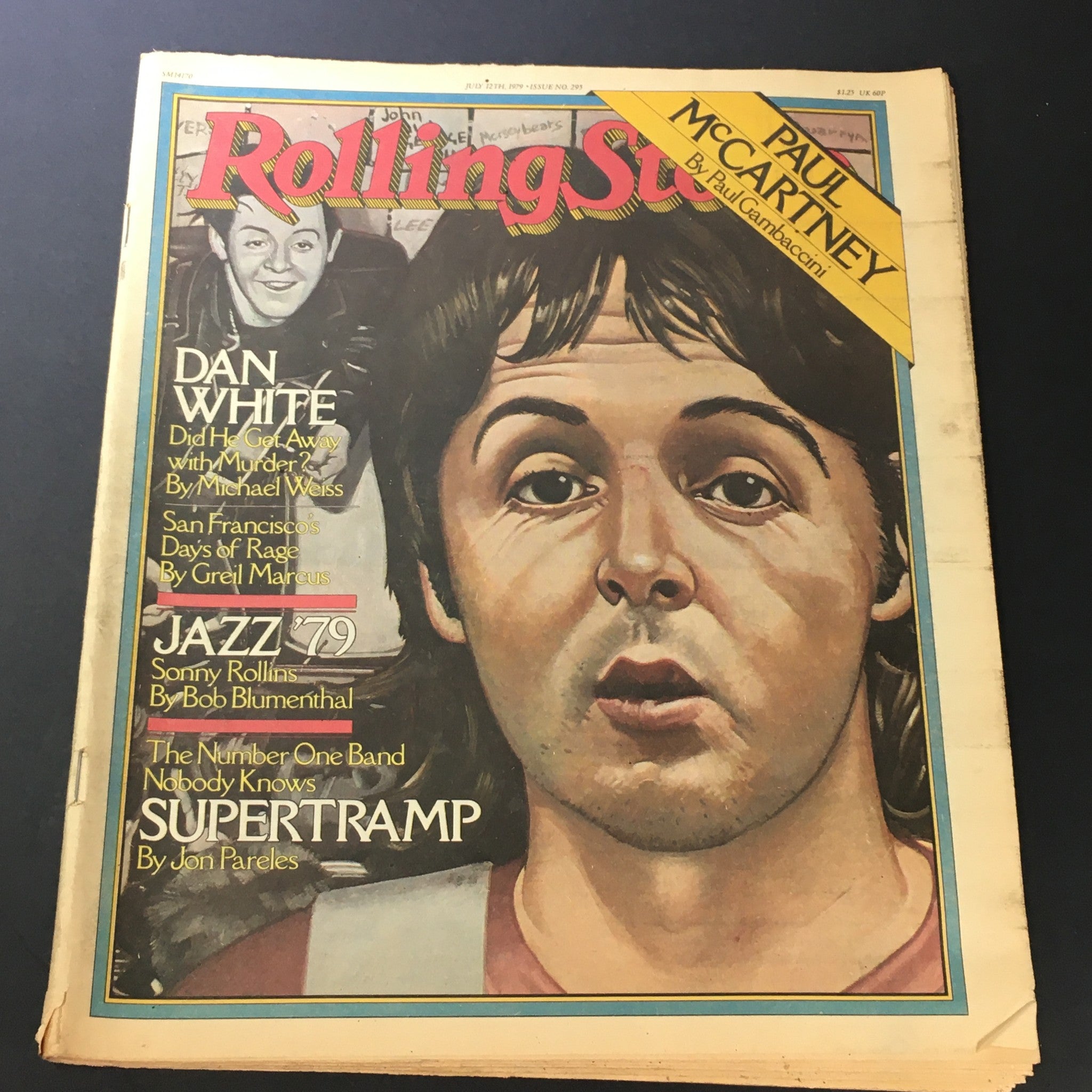 VTG Rolling Stone Magazine July 12 1979 - Paul McCartney / Dan White / Newsstand