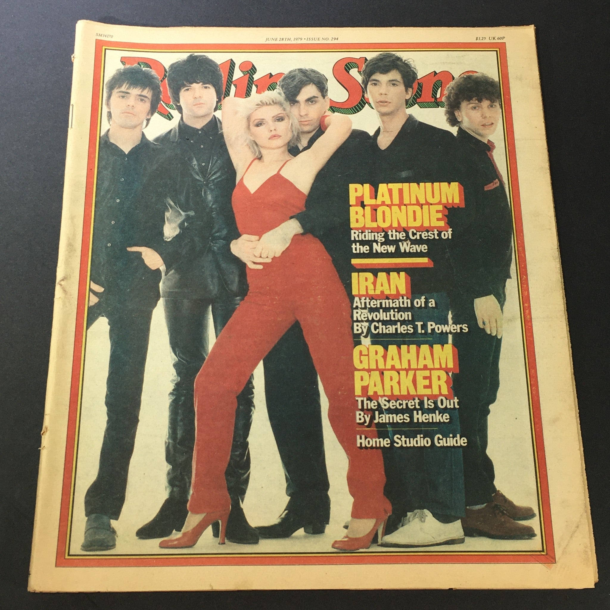 VTG Rolling Stone Magazine June 28 1979 - Platinum Blonde / Graham Parker