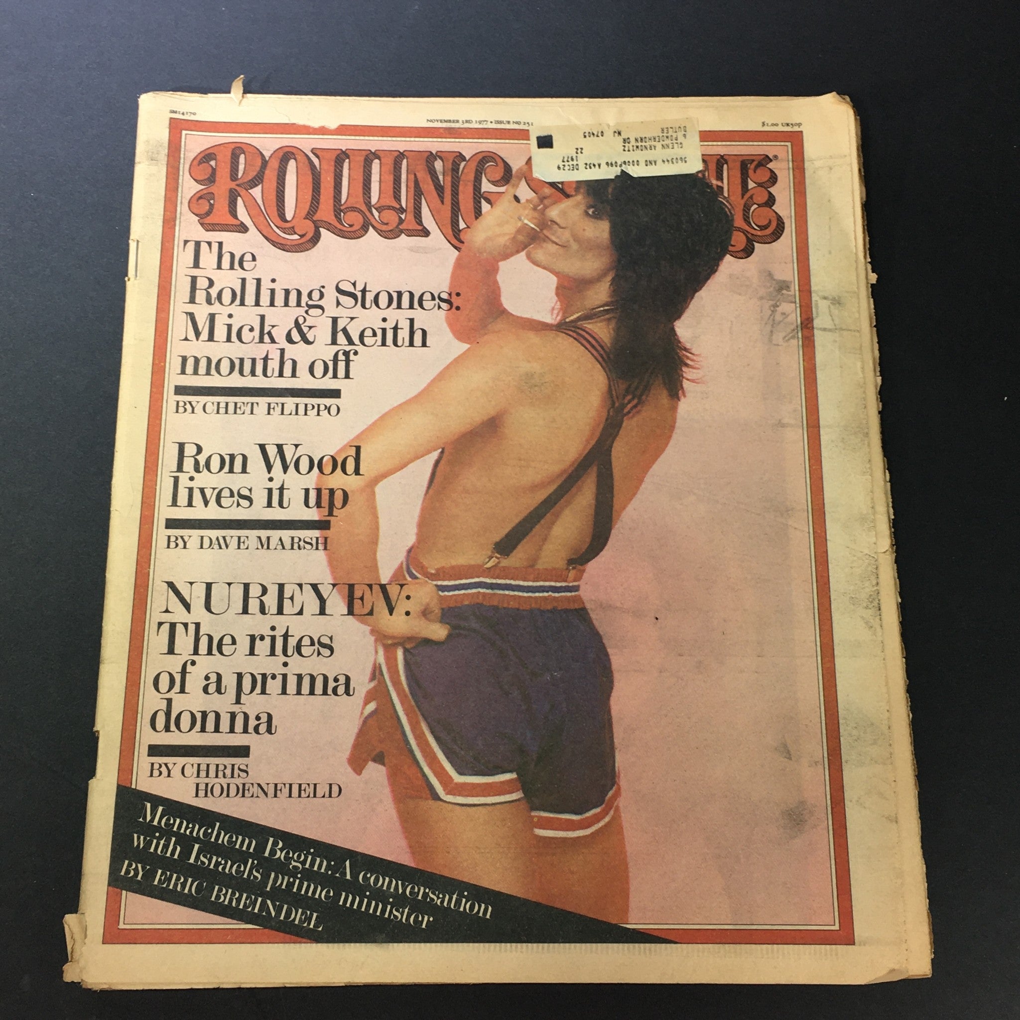 VTG Rolling Stone Magazine November 3 1977 - Mick & Keith by Chet Flippo