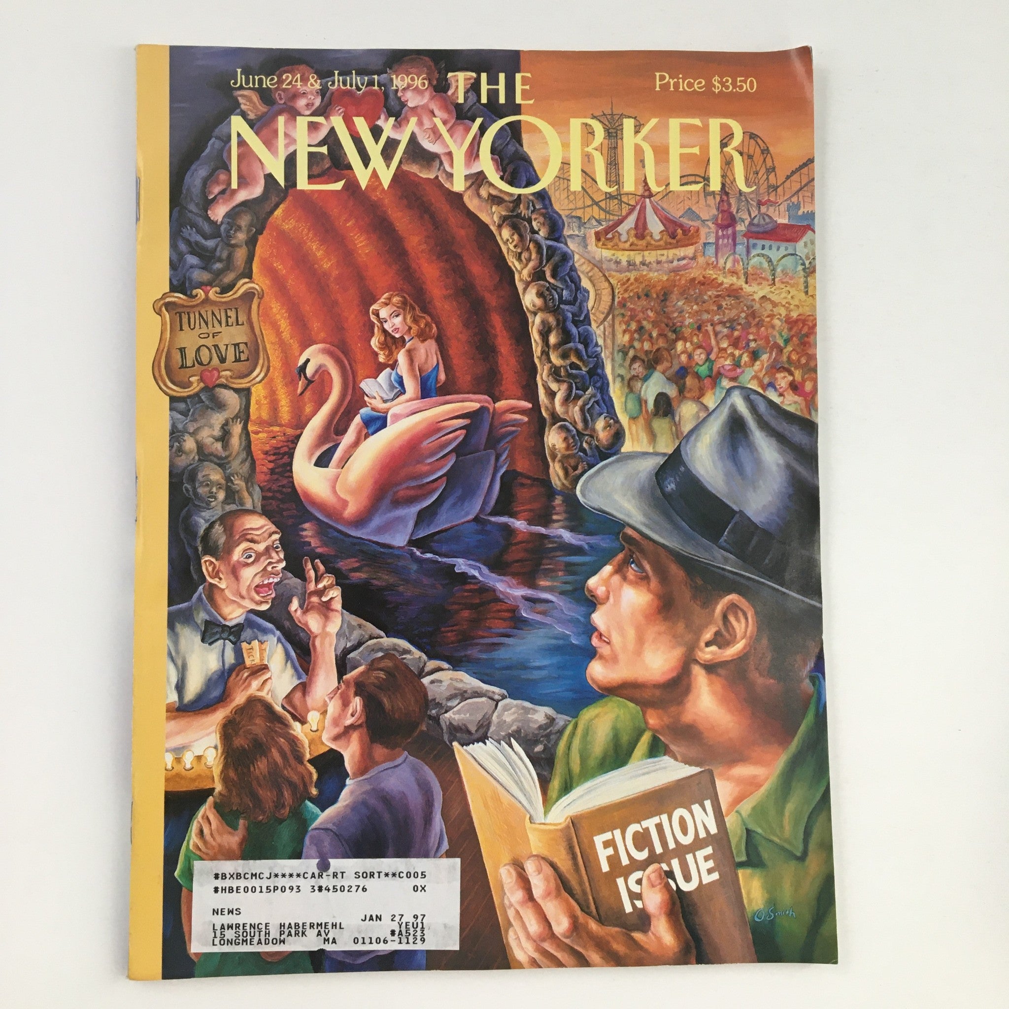 The New Yorker June 24 1996 Full Magazine Theme Cover by Owen Smith