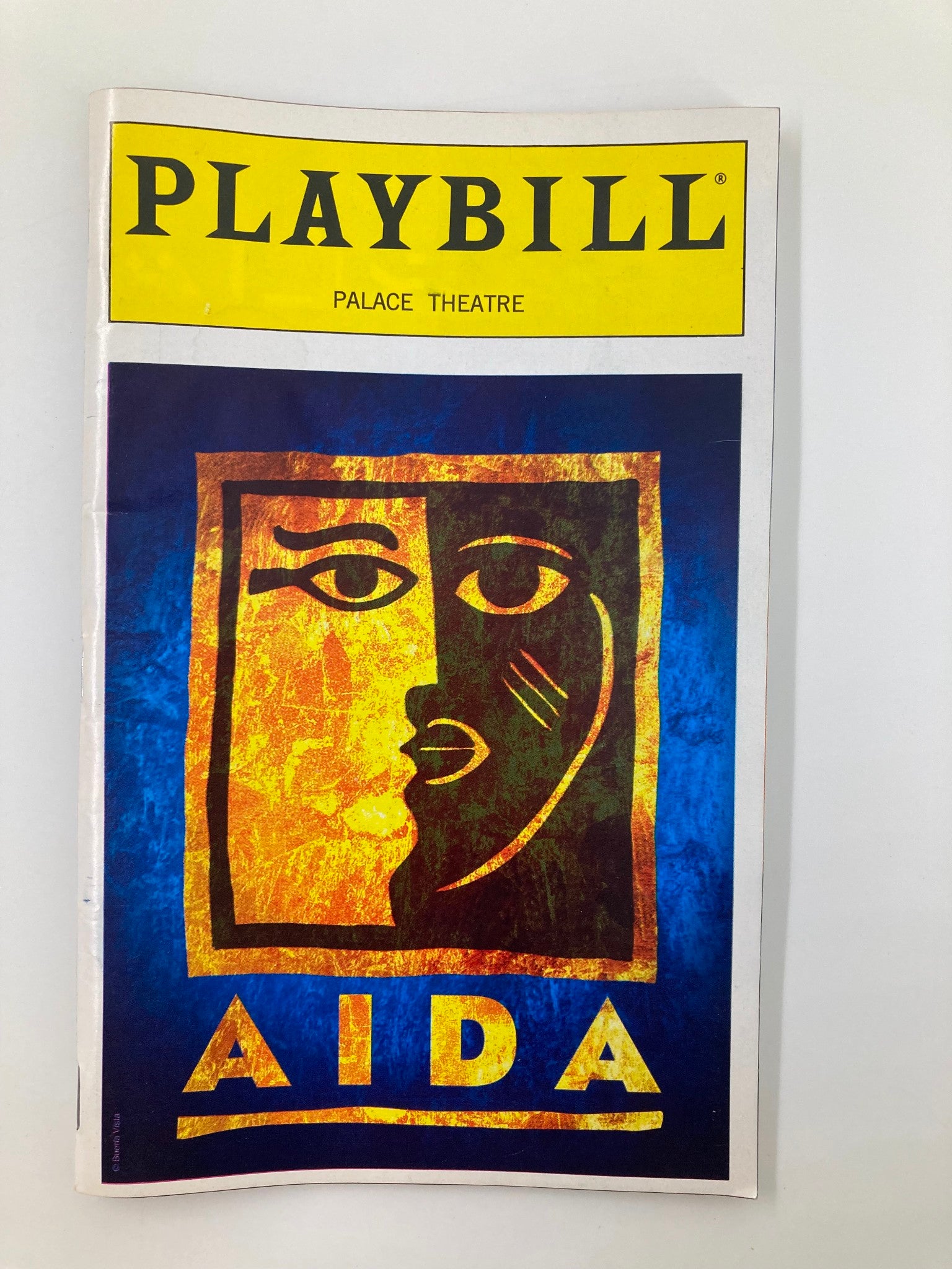 2000 Playbill Palace Theatre Aida Heather Headley, Sherie Renee Scott