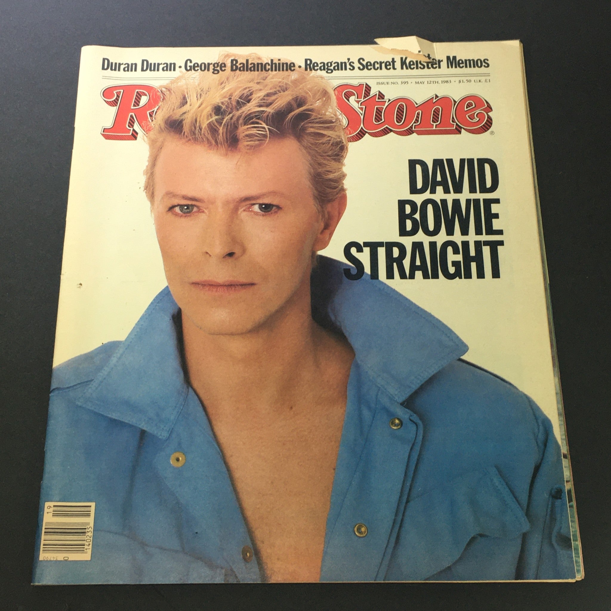 VTG Rolling Stone Magazine May 12 1986 - David Bowie / Duran Duran / Newsstand