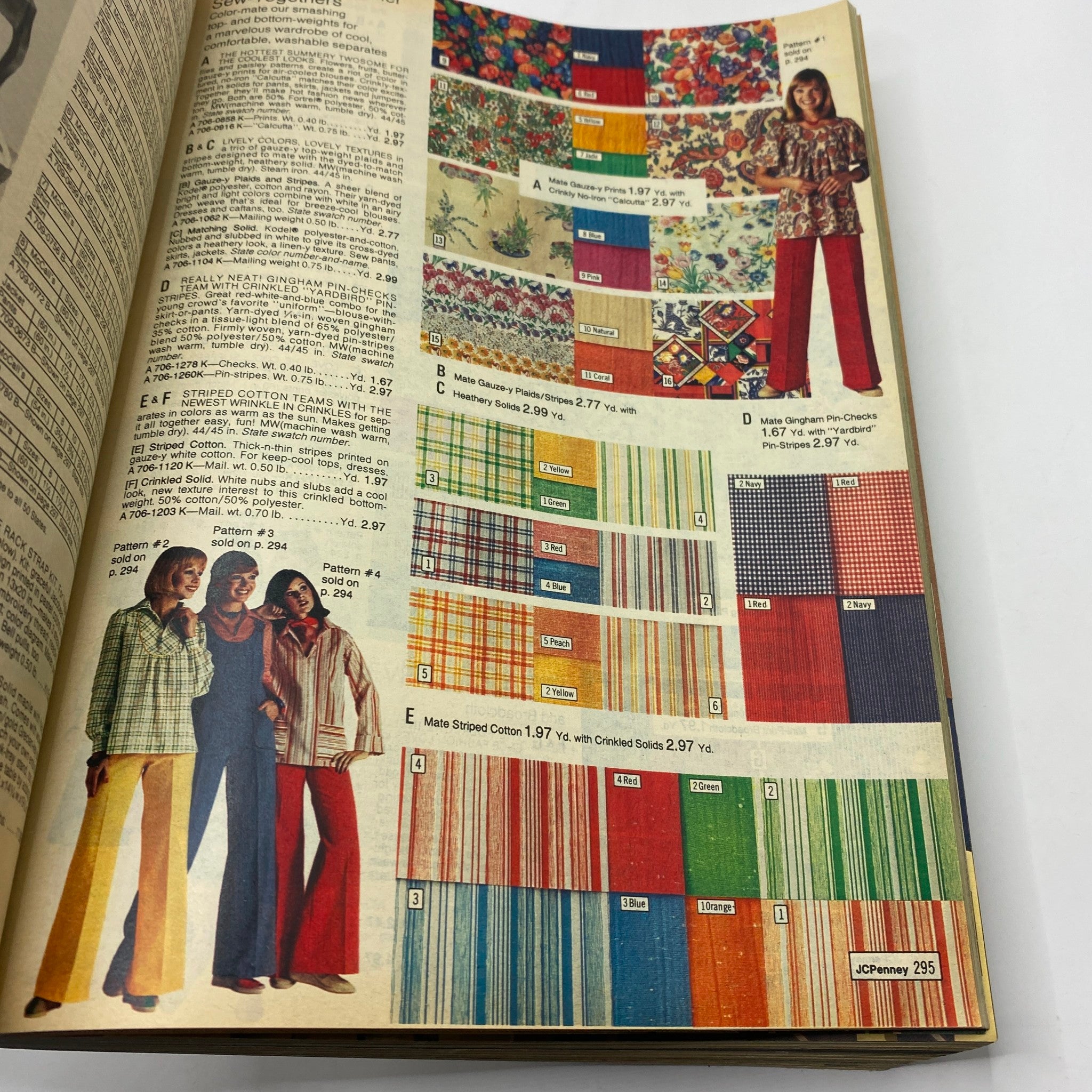 JC Penney Spring and Summer 1977 Outfits Catalog