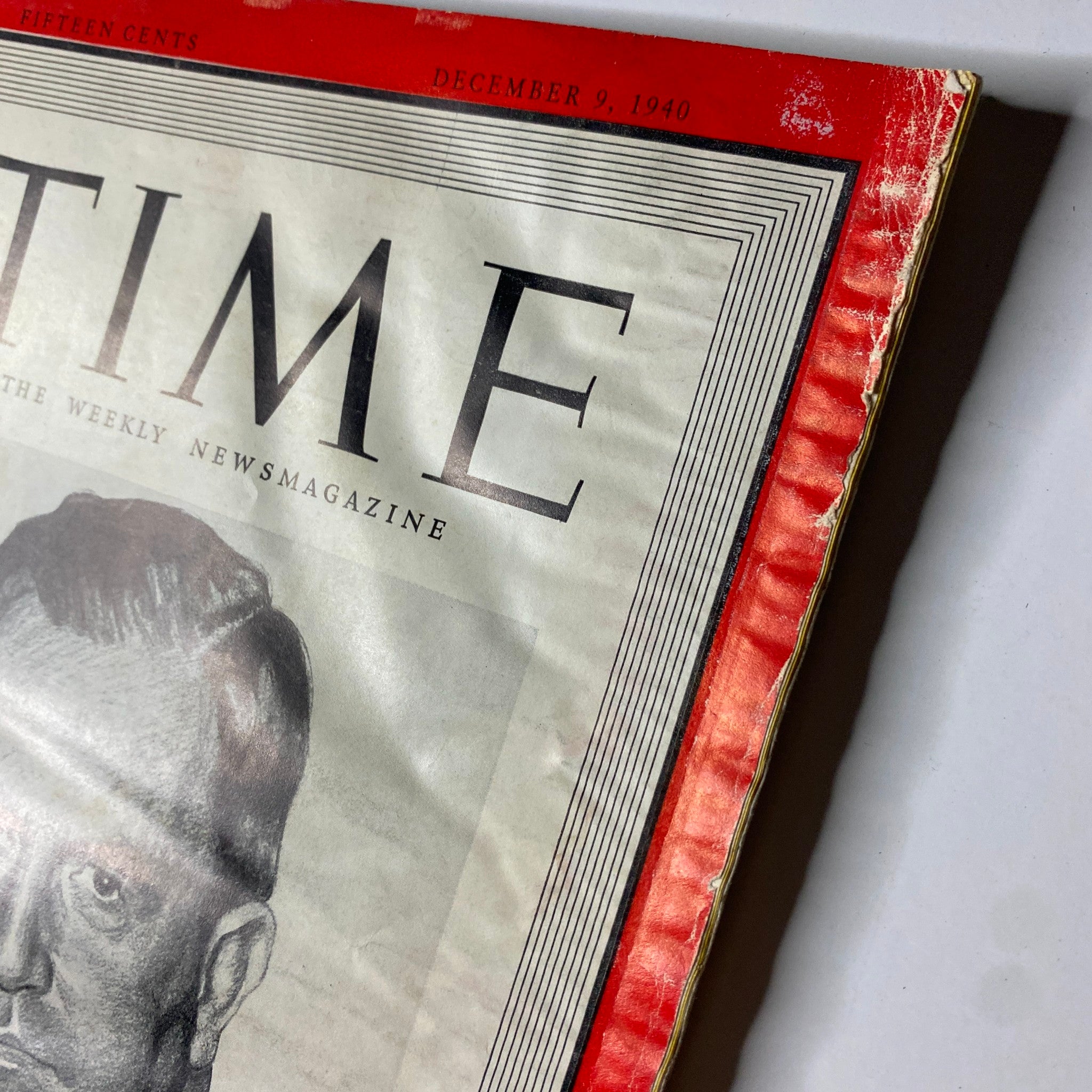 Time Magazine December 9, 1940 Vol 36 No. 24 featuring Manuel Ávila Camacho on the cover, showcasing vintage magazine details including date and title.