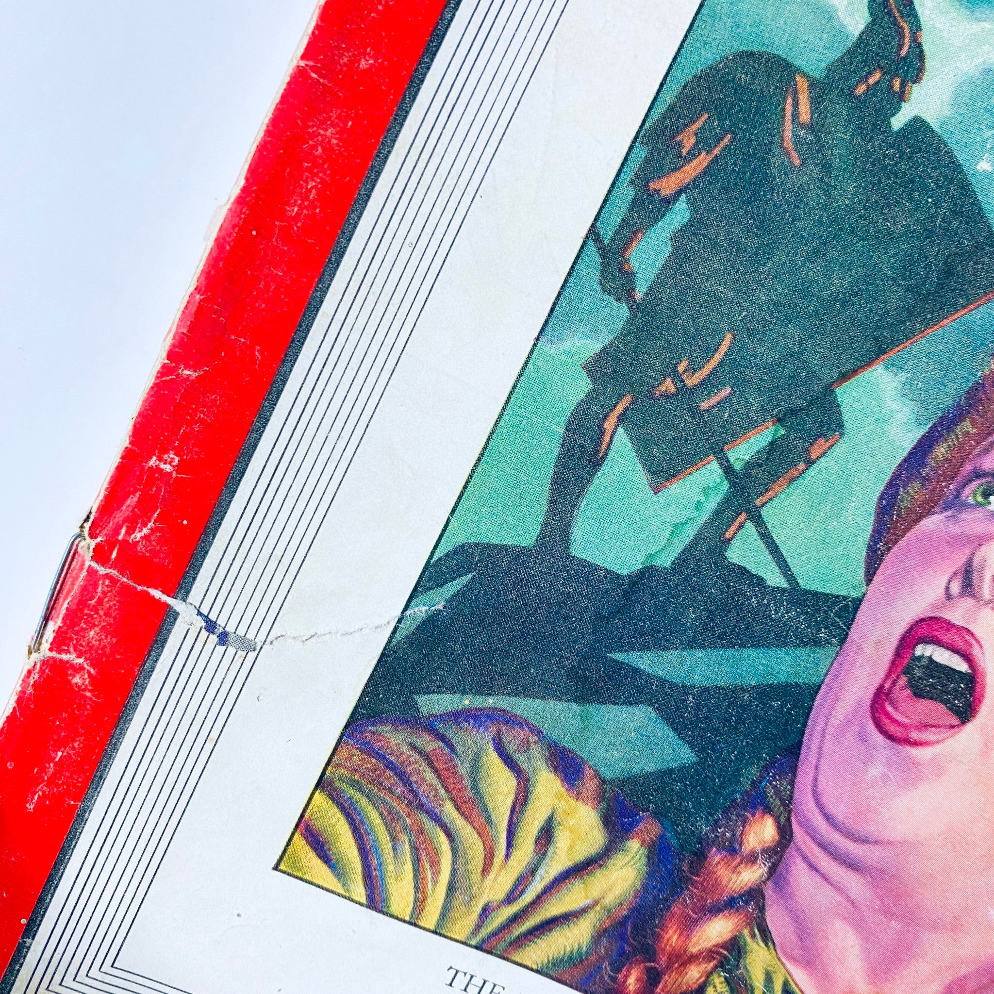 Close-up view of Time Magazine cover dated November 11, 1946, Vol. 48 No. 20, highlighting the artwork of soprano Helen Traubel with a silhouette of a dramatic figure in the background.