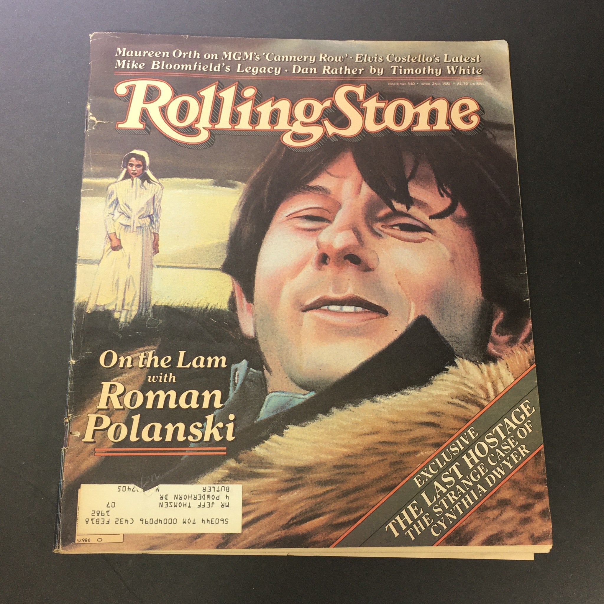 VTG Rolling Stone Magazine April 2 1981 - Roman Polanski / Cynthia Dwyer