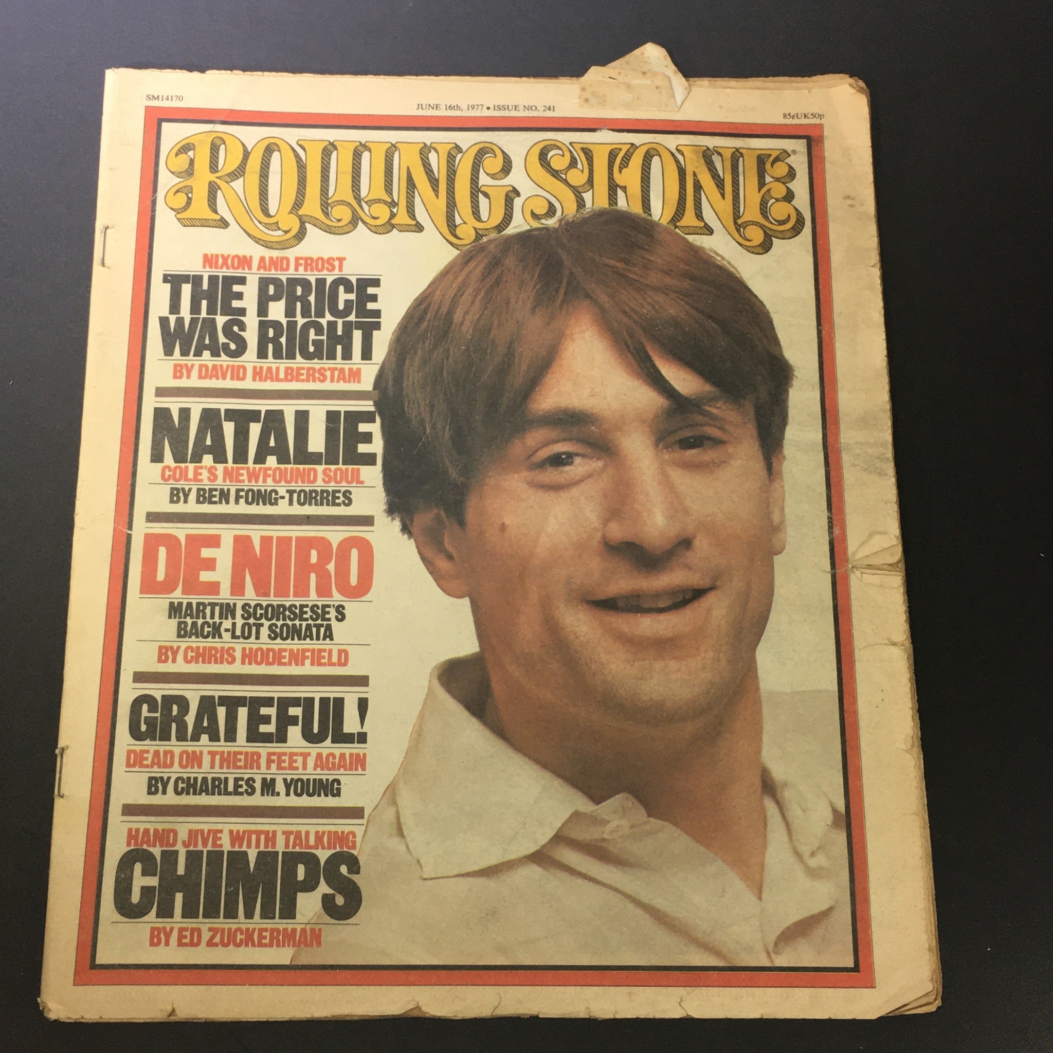 VTG Rolling Stone Magazine June 16 1977 - Robert De Niro / Natalie Cole