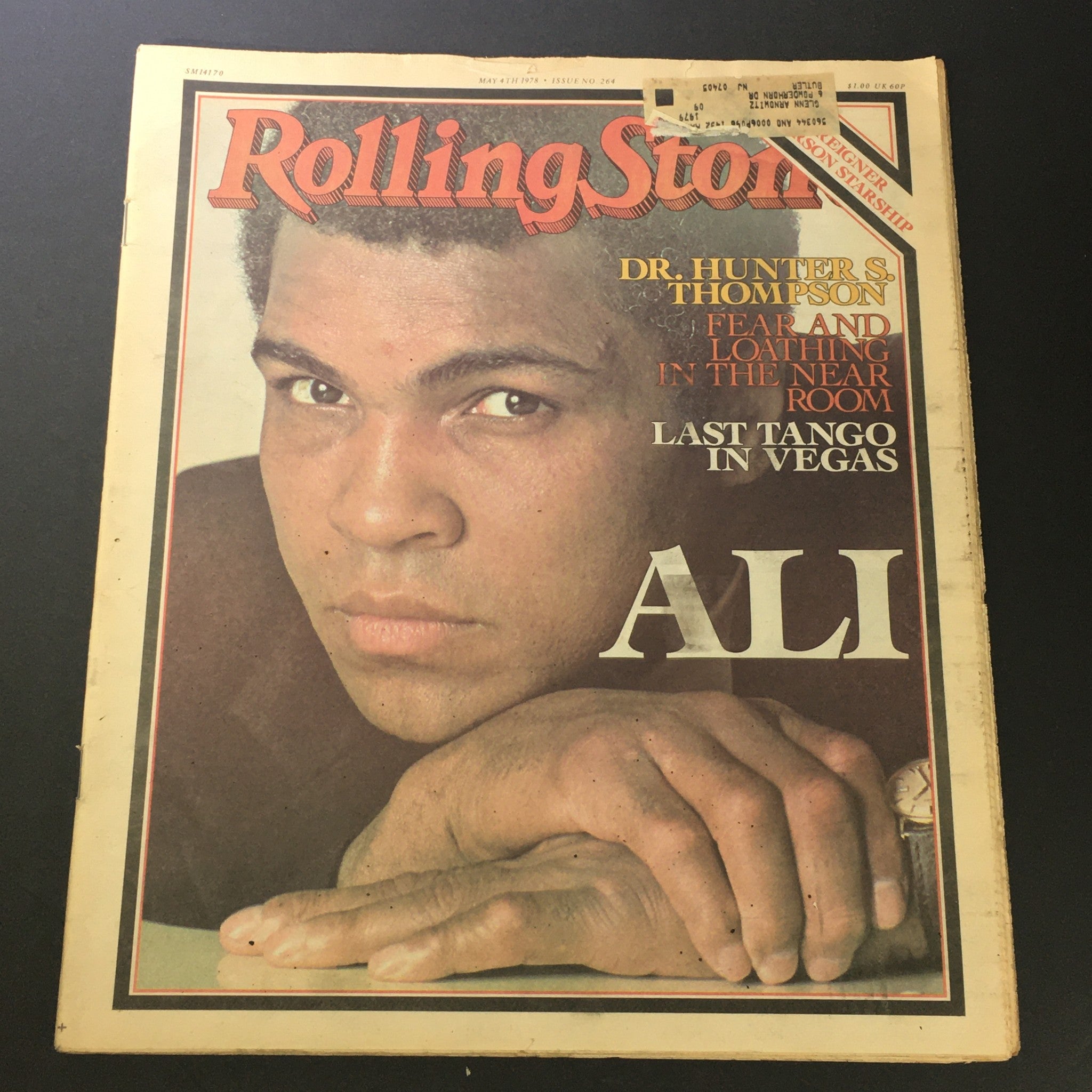 VTG Rolling Stone Magazine May 4 1978 - Muhammad Ali / Dr. Hunter S. Thompson