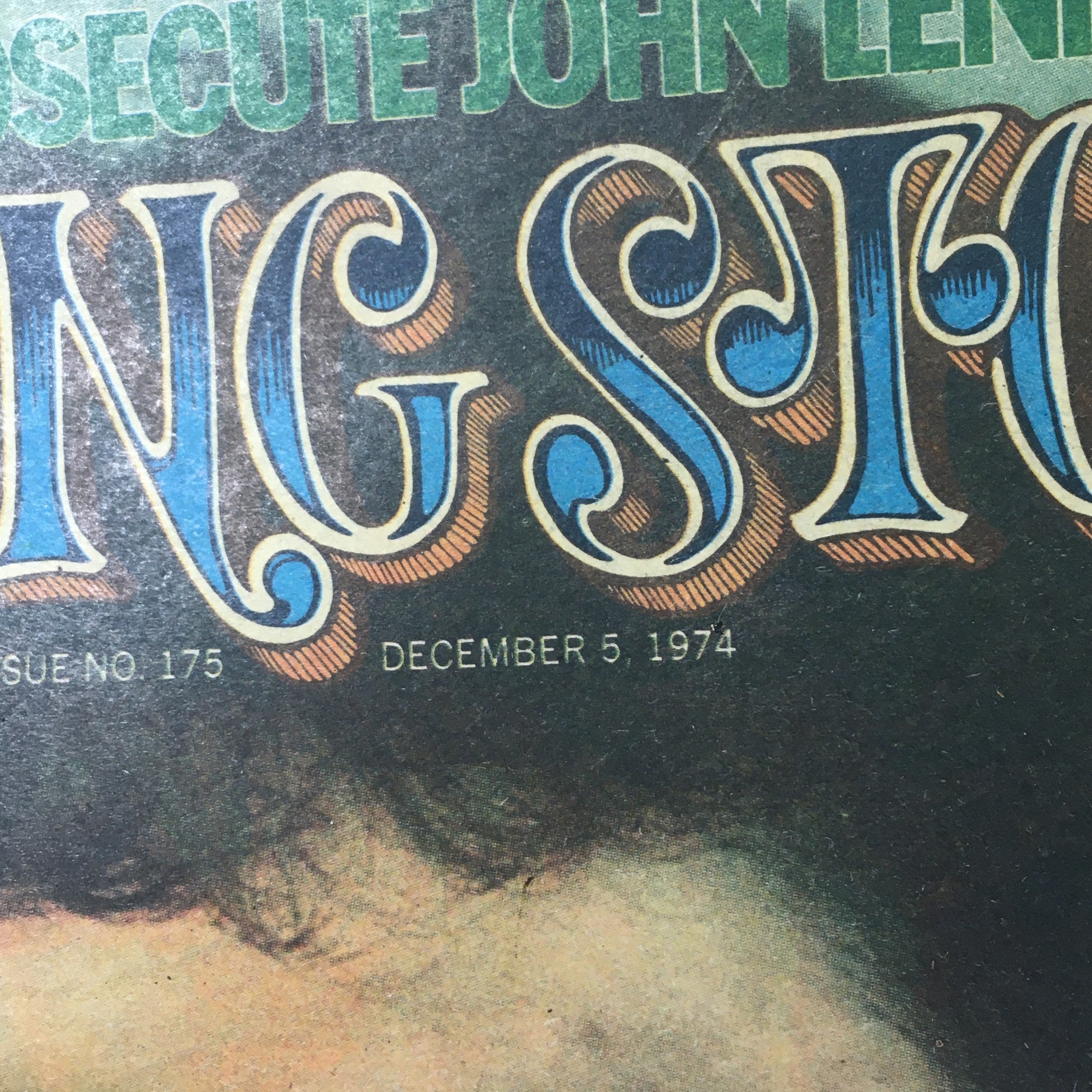 VTG Rolling Stone Magazine December 5 1974 - Dustin Hoffman / Kesey & Perey