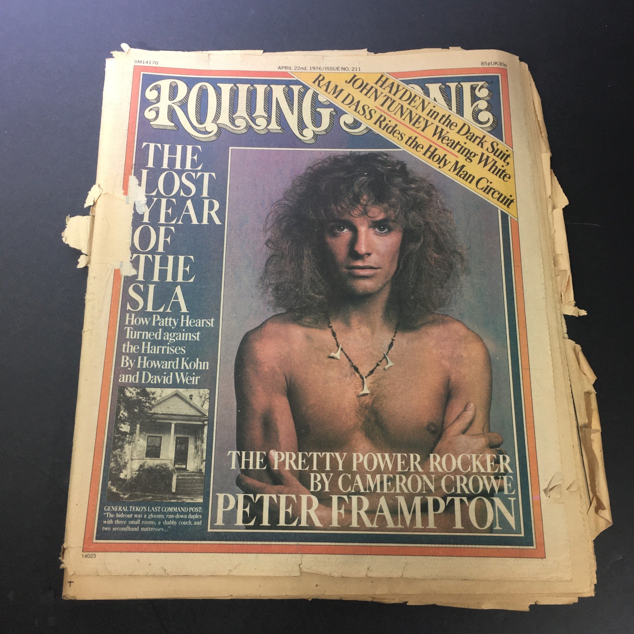 VTG Rolling Stone Magazine April 22 1976 - Peter Frampton / Ram Dass / Hayden