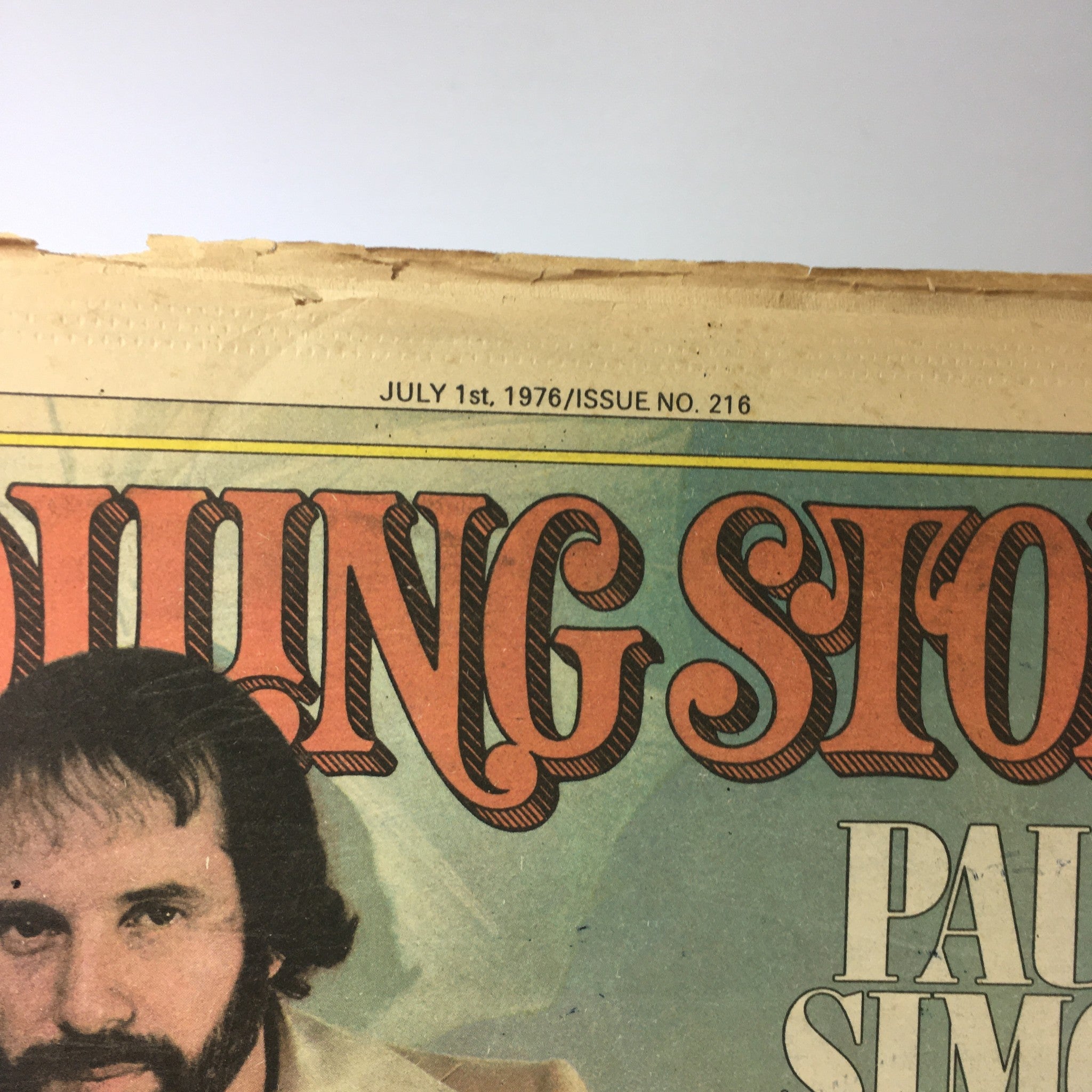 VTG Rolling Stone Magazine July 1 1975 - Paul Simon / Woody Allen