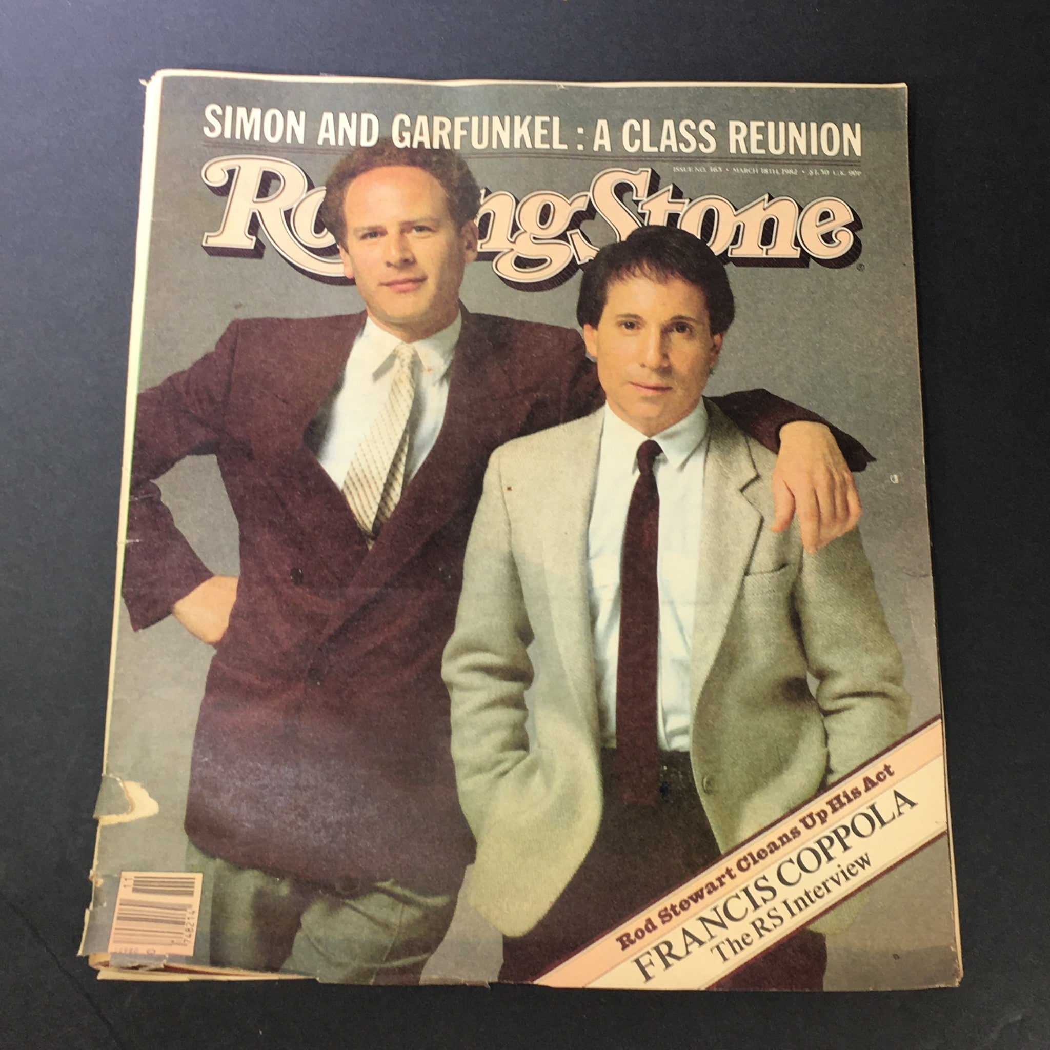 VTG Rolling Stone Magazine March 18 1982 - Paul Simon and Art Garfunkel