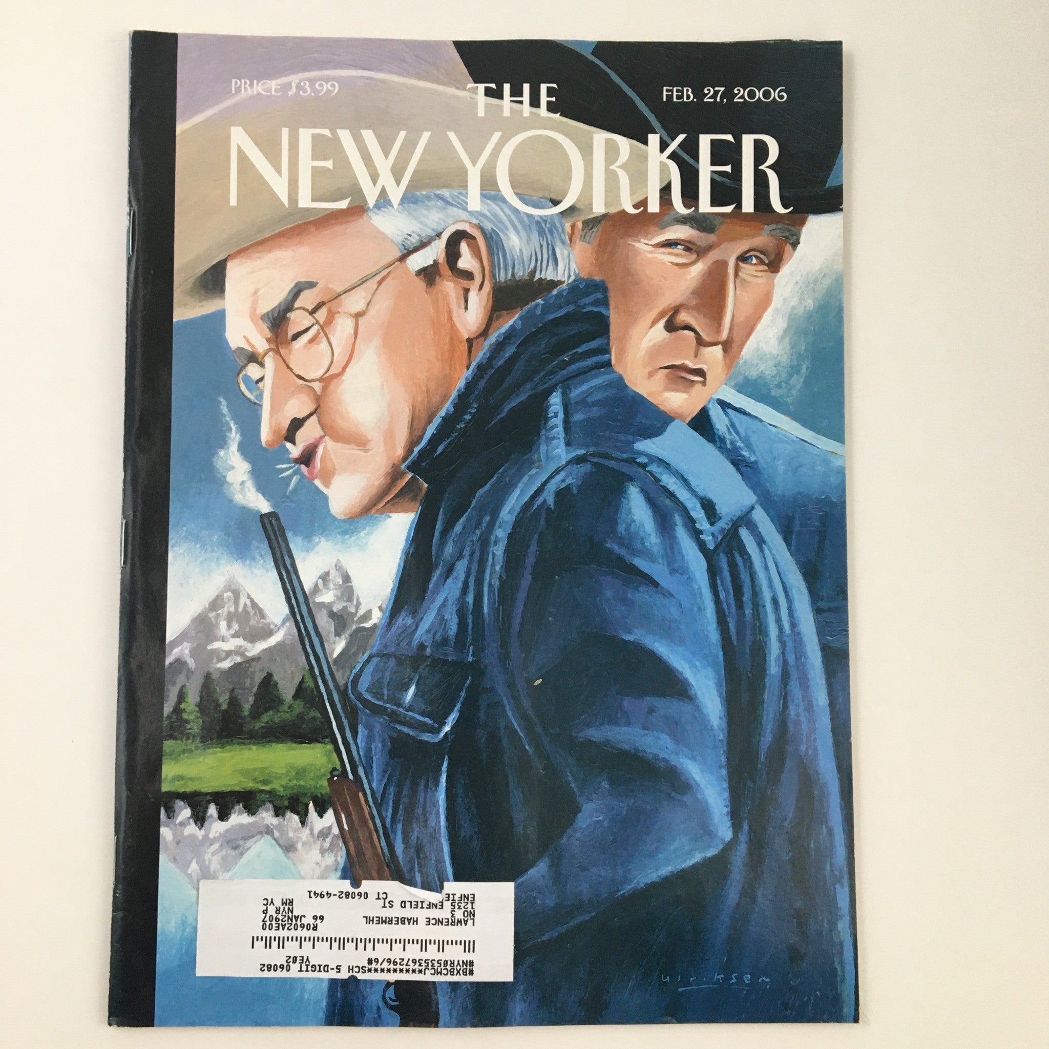 The New Yorker February 27 2006 Full Magazine Theme Cover Art Mark Ulriksen VG