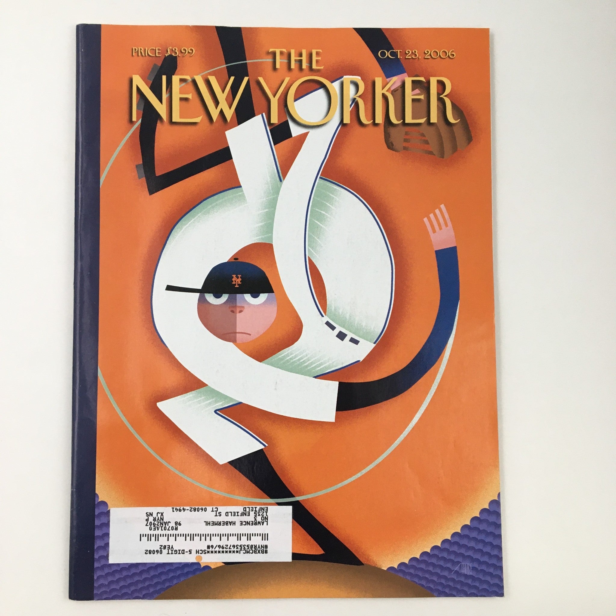 The New Yorker October 23 2006 Full Magazine Theme Cover Art by Bob Staake VG