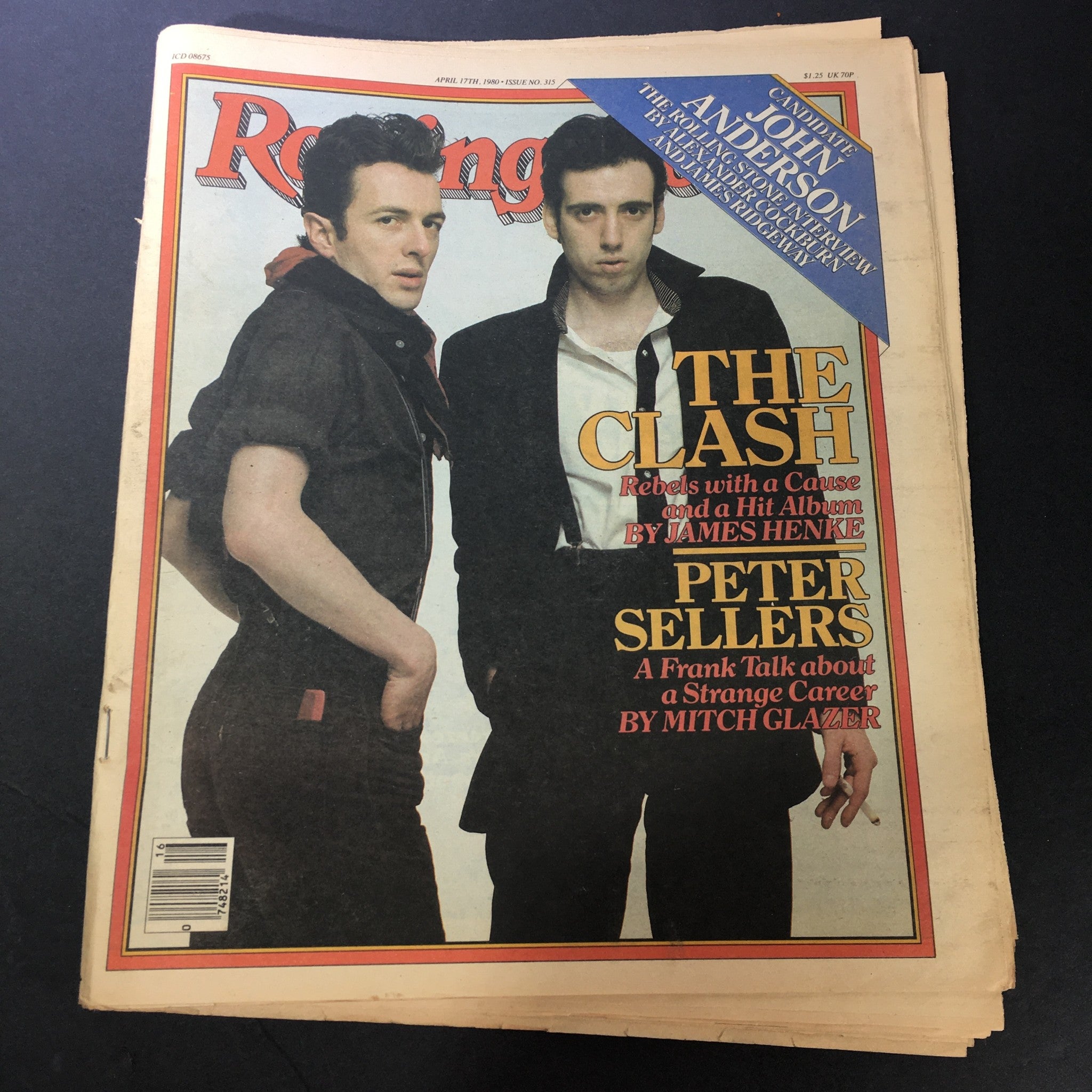 VTG Rolling Stone Magazine April 17 1980 - The Clash Joe Strummer & Mick Jones