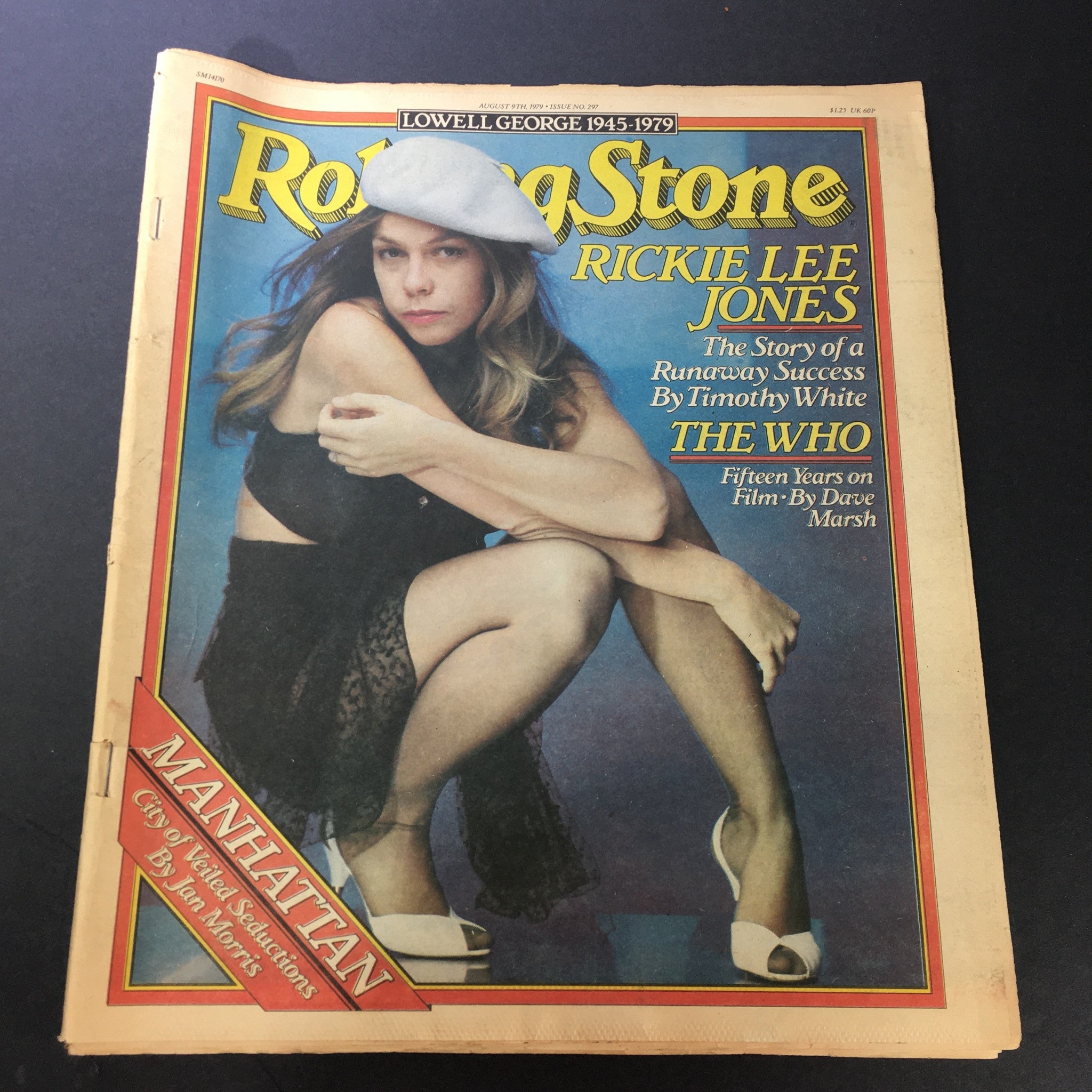 VTG Rolling Stone Magazine August 9 1979 - Ricky Lee Jones / Lowell George