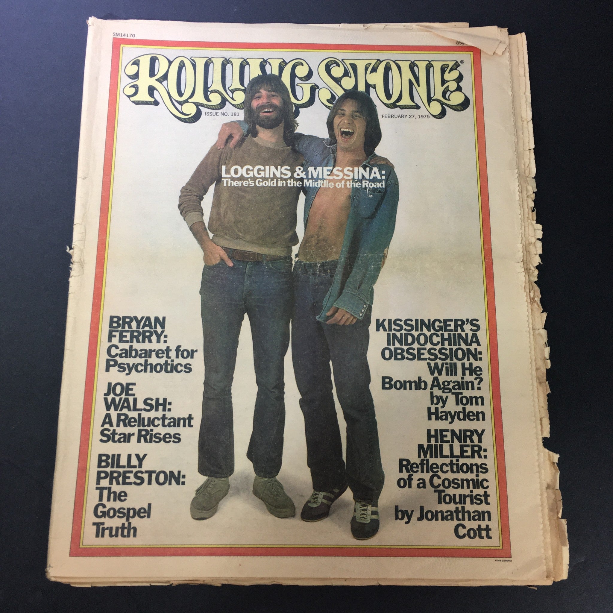 VTG Rolling Stone Magazine February 27 1975 - Kenny Loggins and Jim Messina