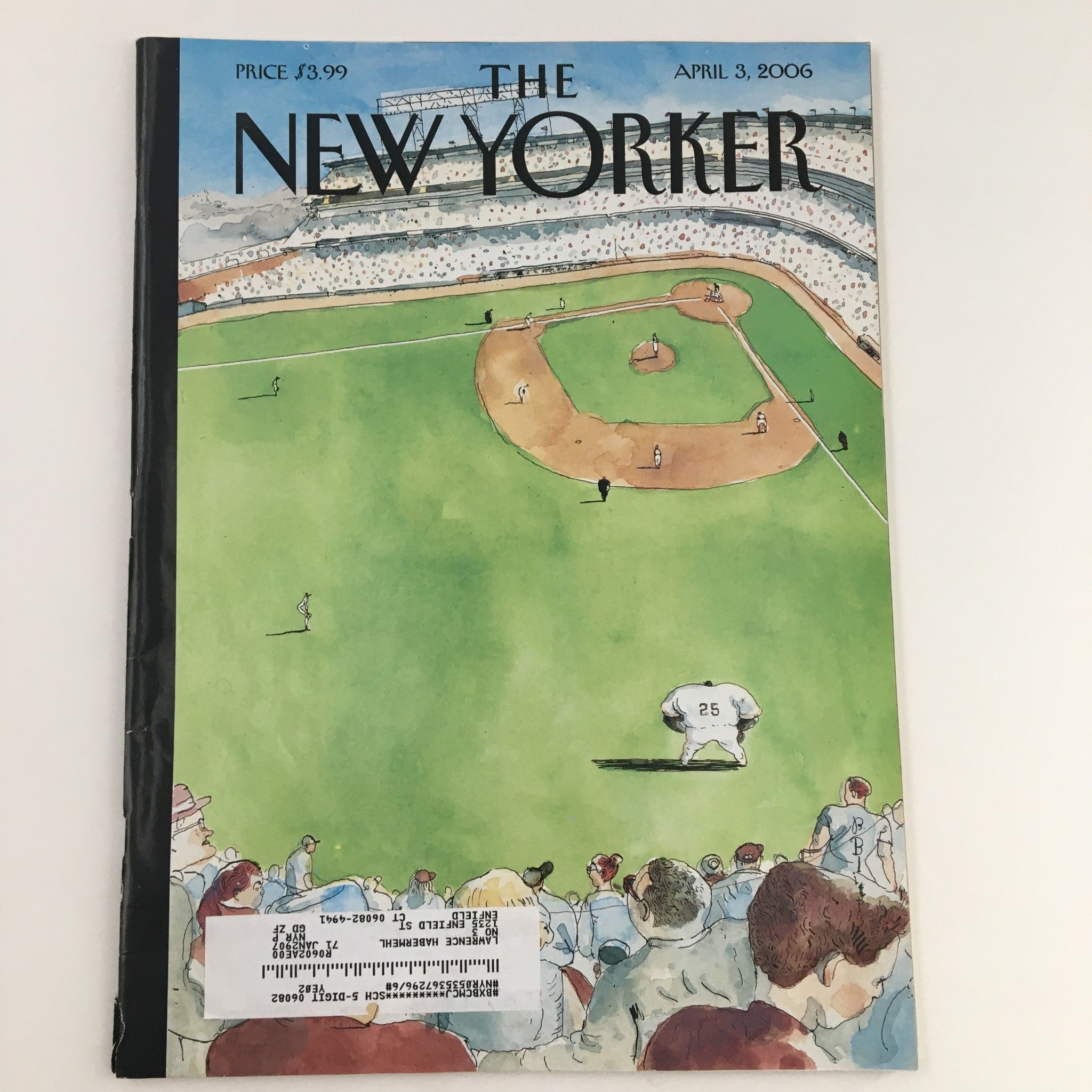 The New Yorker Magazine April 3 2001 Theme Art Cover by Barry Blitt