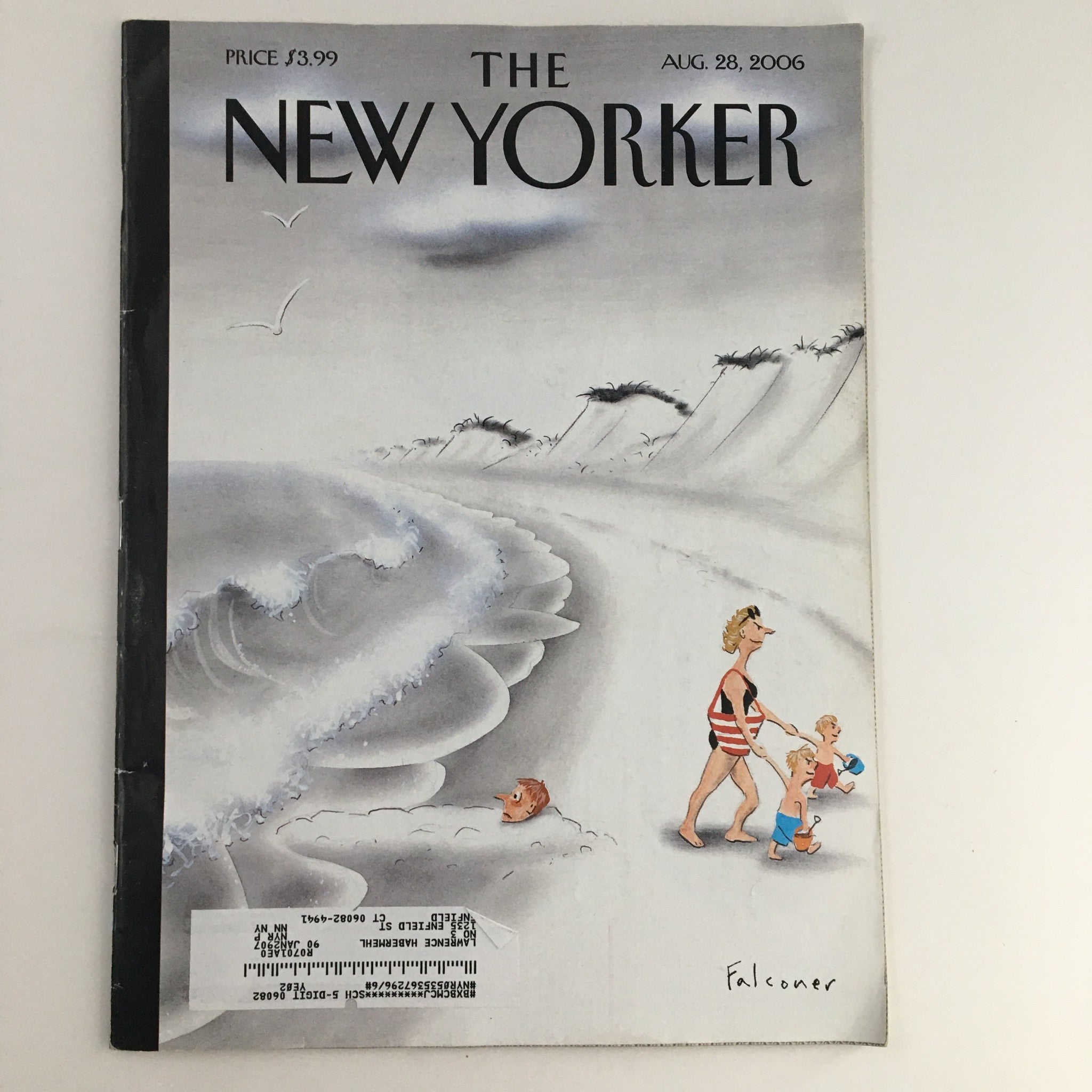 The New Yorker Magazine August 28 2006 Theme Art Cover by Ian Falconer