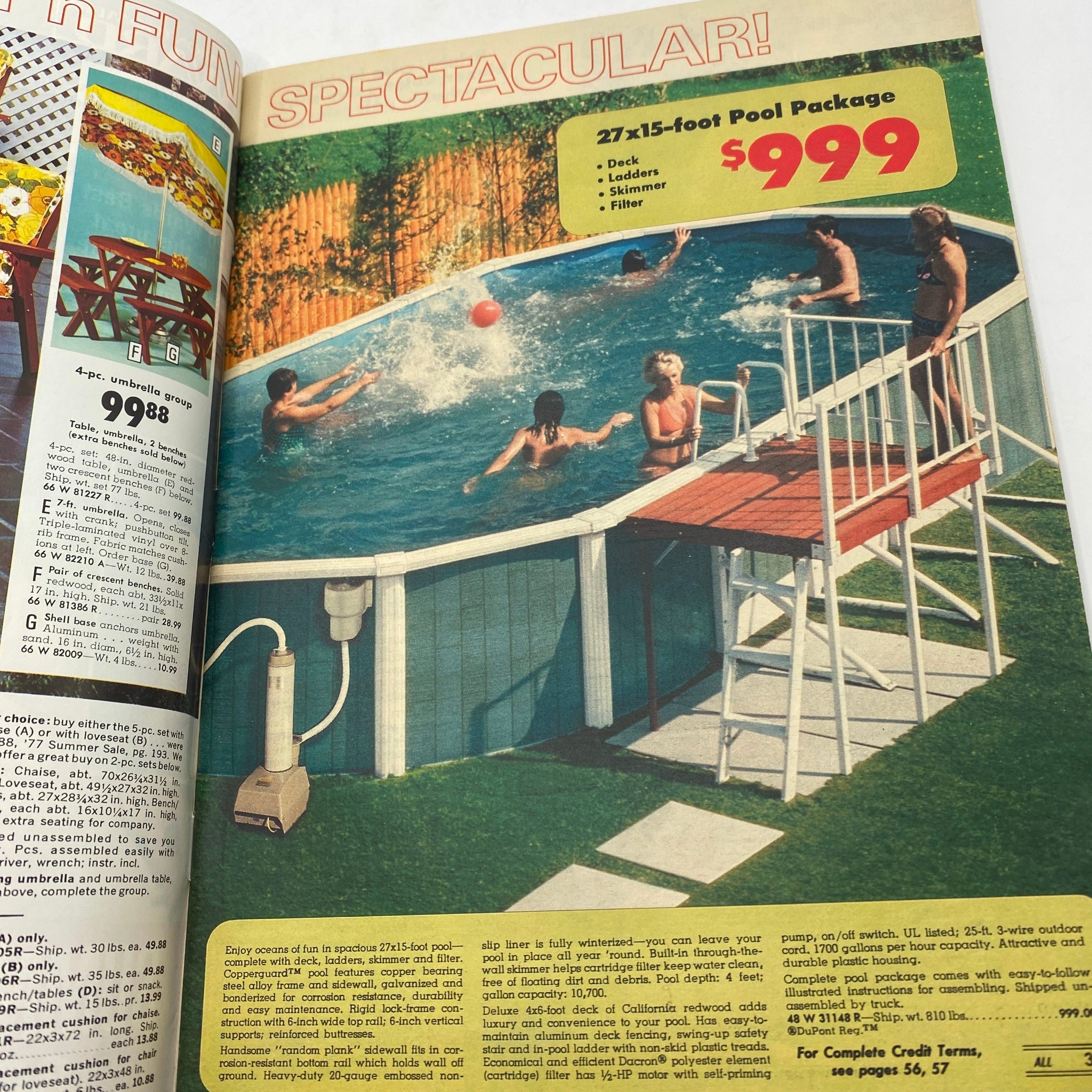 Montgomery Ward July 25 1977 Best Buys Great Swimsuit Value Catalog