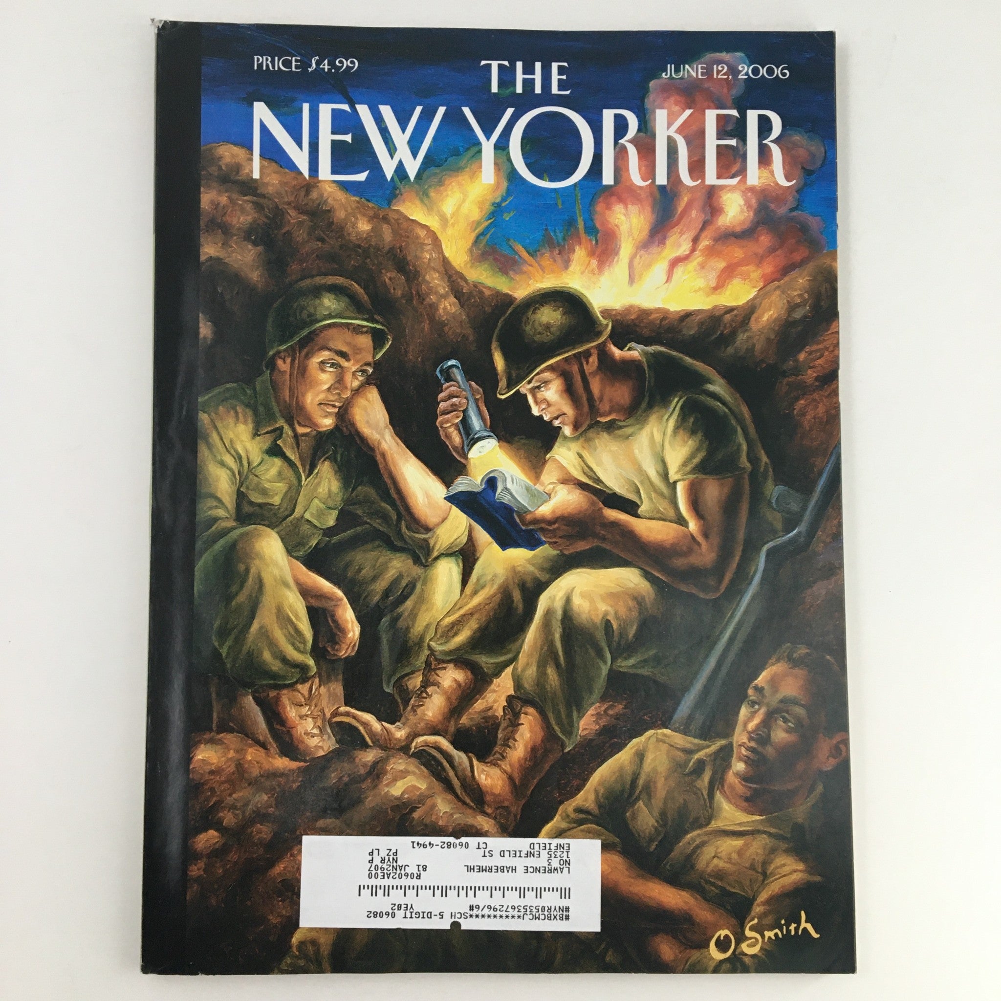 The New Yorker Magazine June 12 2006 Theme Art Cover by Owen Smith