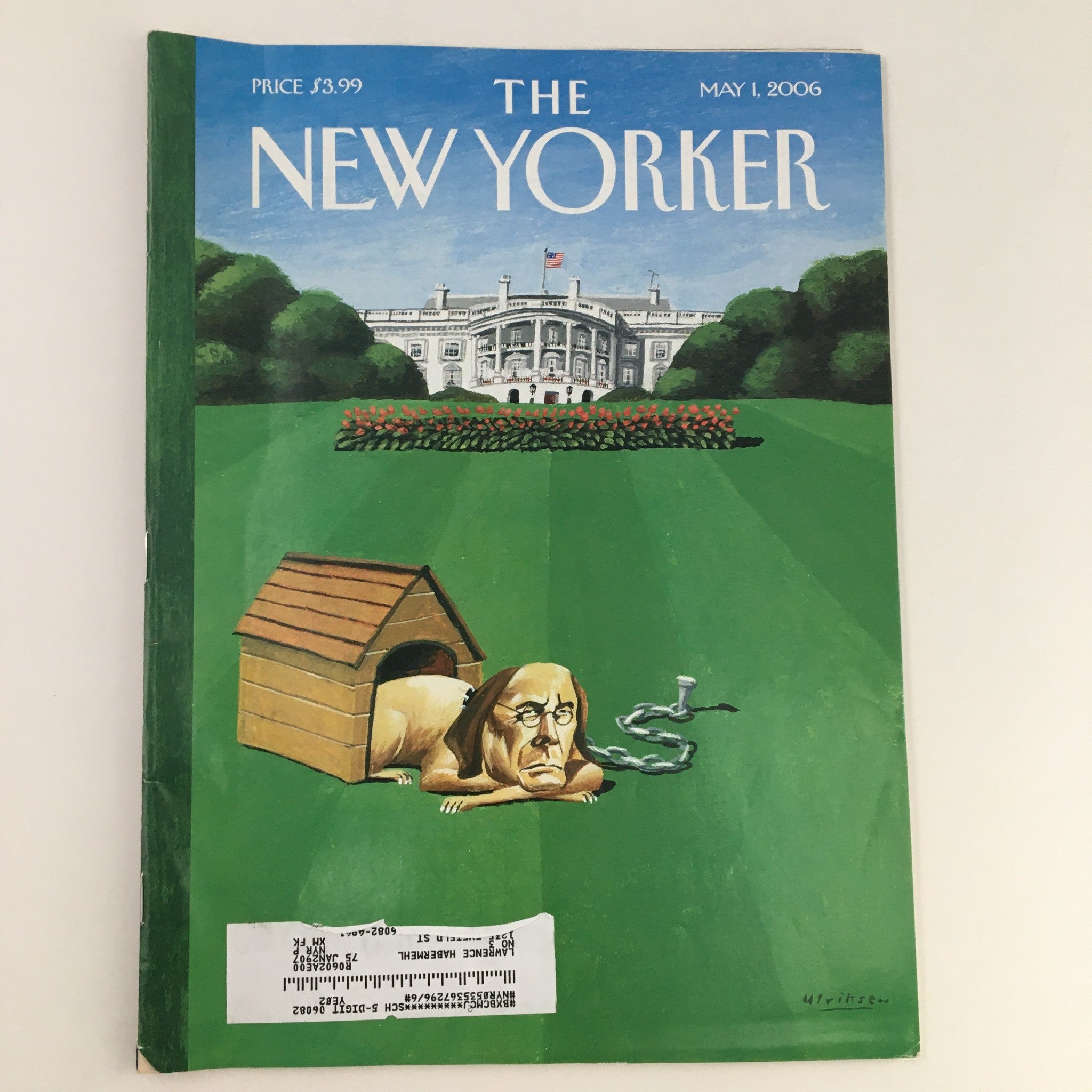 The New Yorker Magazine May 1 2006 Theme Art Cover by Mark Ulriksen