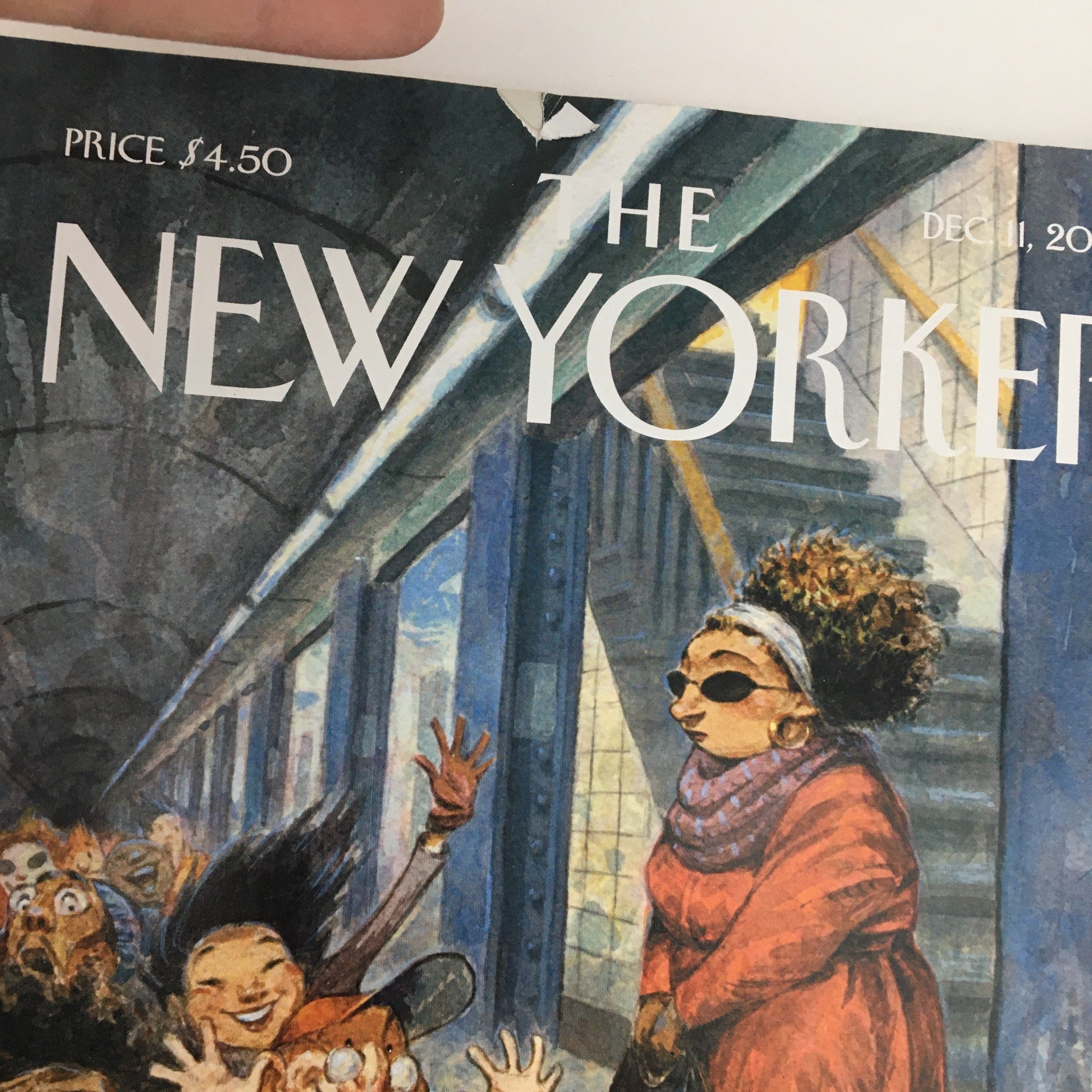 The New Yorker Magazine December 11 2006 Theme Art Cover by Peter de Sève